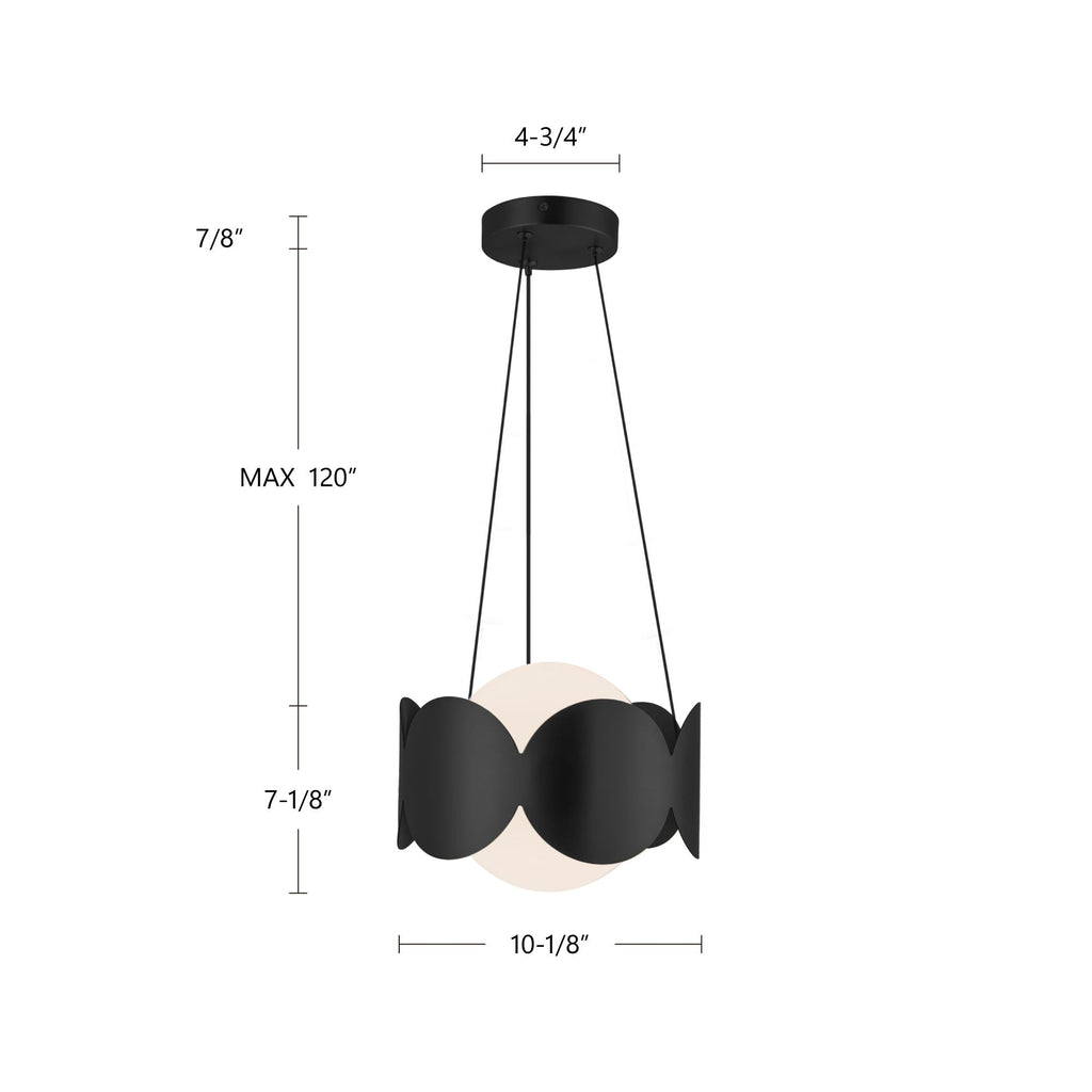 Ciel 10-in Chandelier