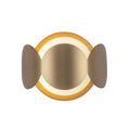 Ciel 10-in Wall Sconce — Brushed Gold/Opal Glass