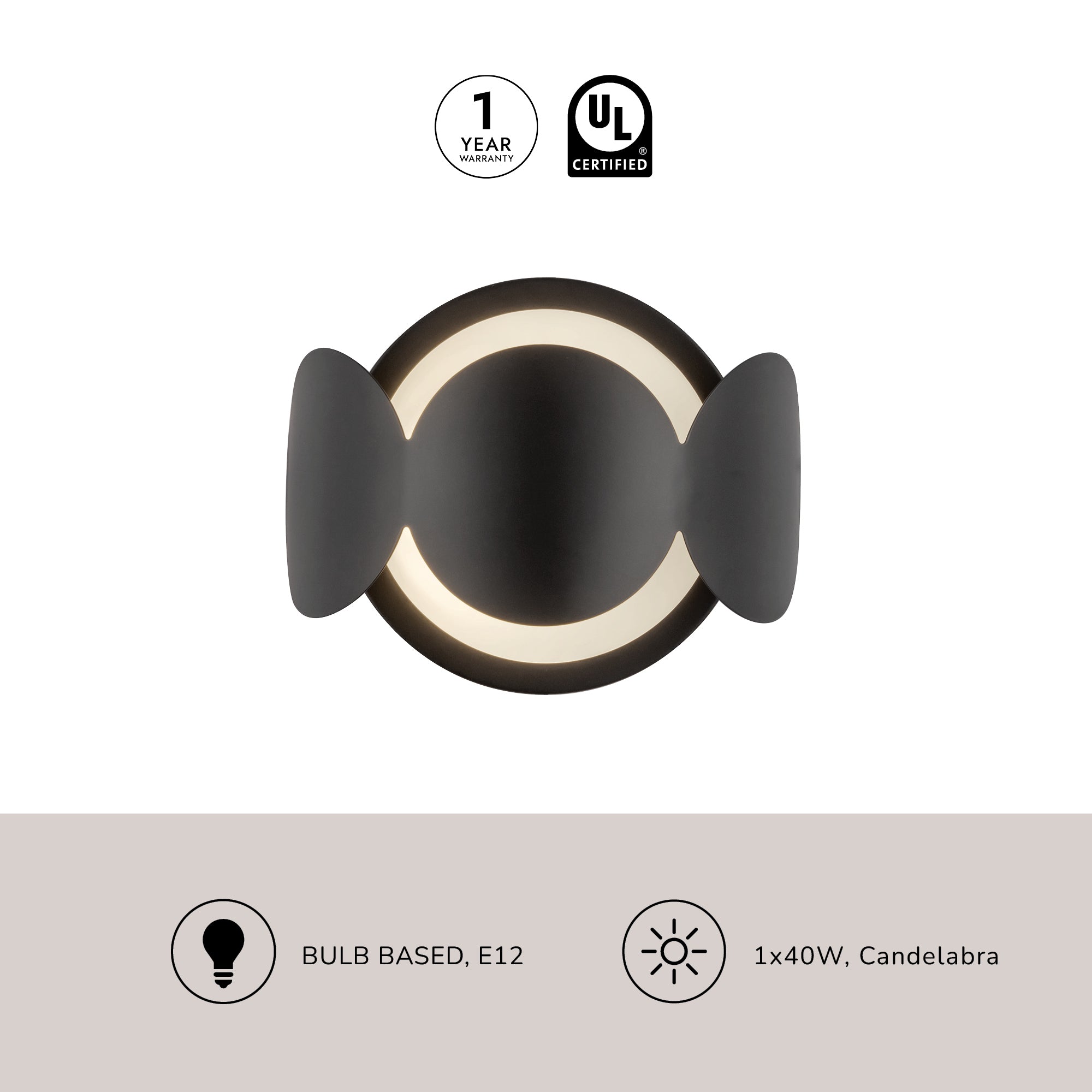 Ciel 10-in Wall Sconce