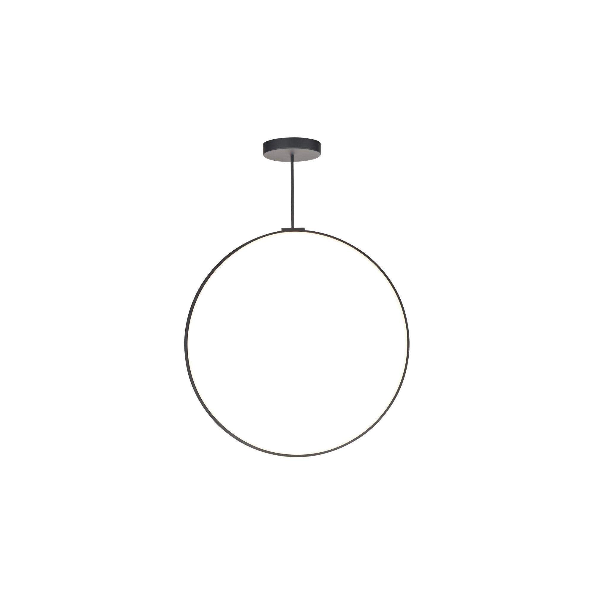 Cirque 36-in Pendant — Black [Universal Voltage and 0-10 Dimming]