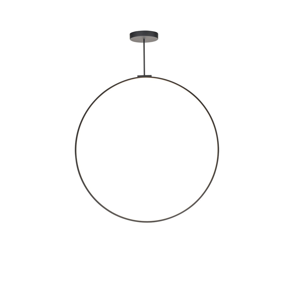 Cirque 48-in Pendant — Black [Universal Voltage and 0-10 Dimming]