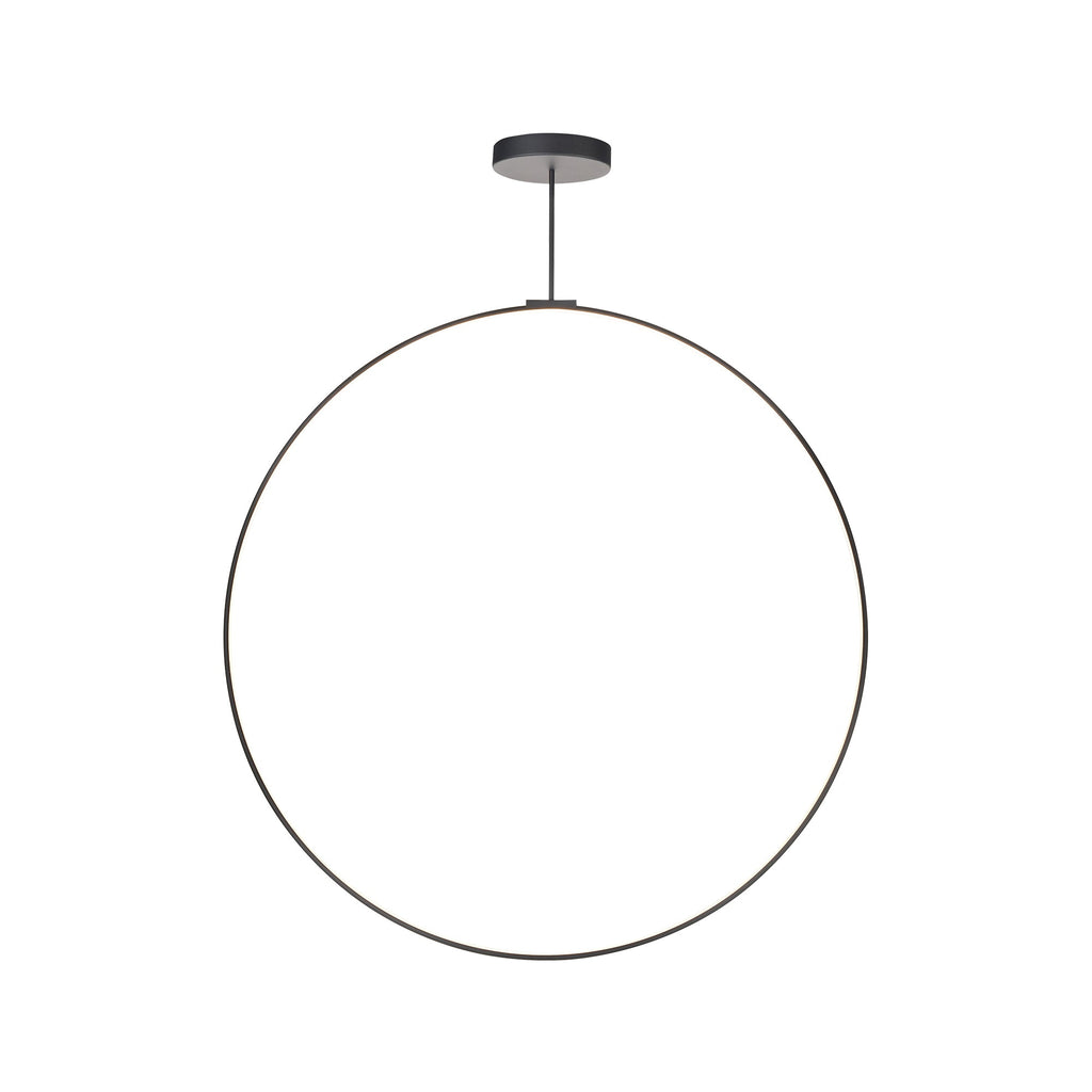 Cirque 60-in Pendant — Black [Universal Voltage and 0-10 Dimming]