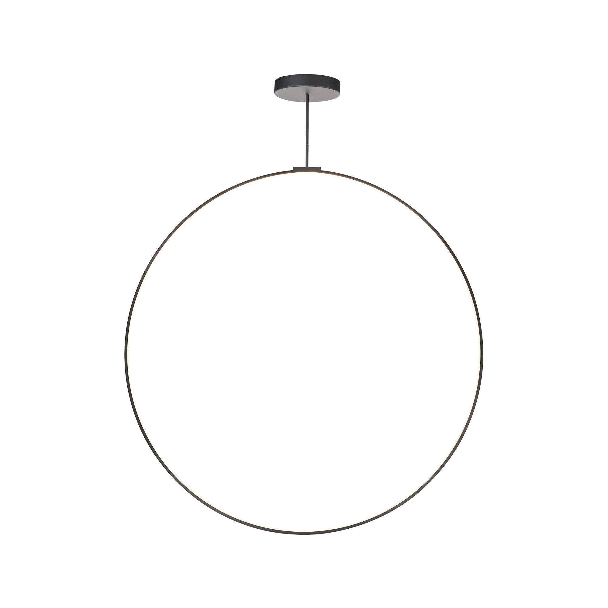 Cirque 60-in Pendant — Black [Universal Voltage and 0-10 Dimming]