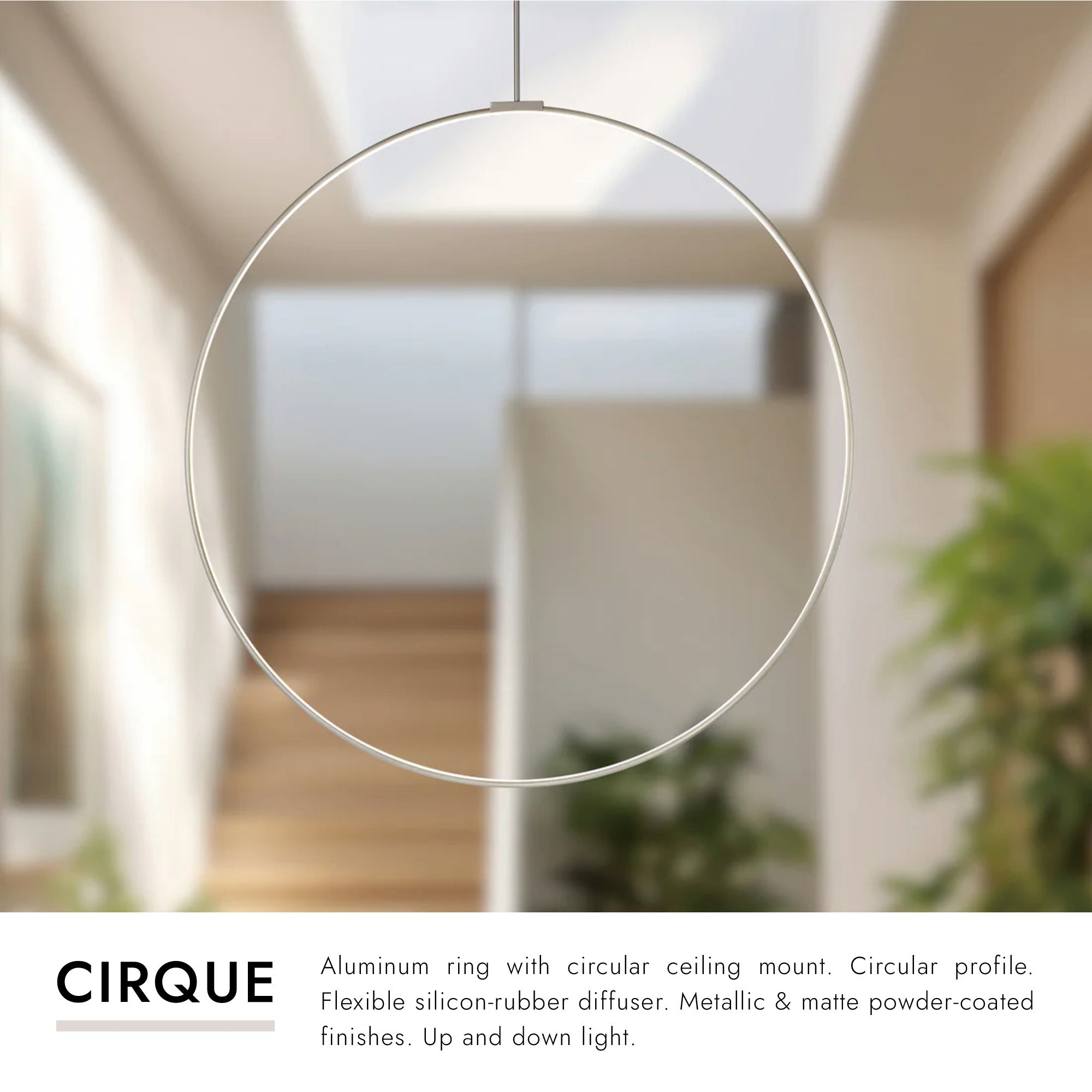 Cirque 60-in Pendant