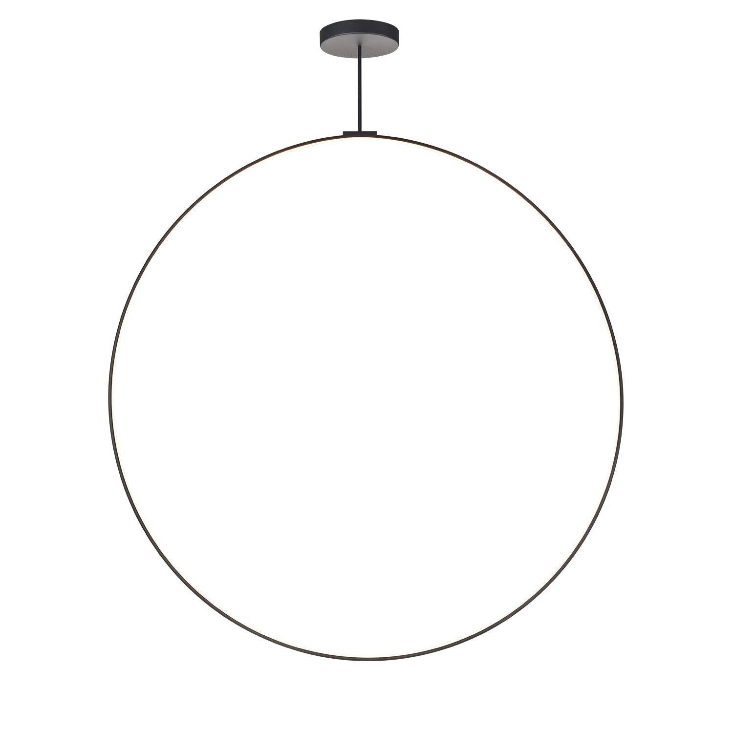 Cirque 72-in Pendant — Black [Universal Voltage and 0-10 Dimming]