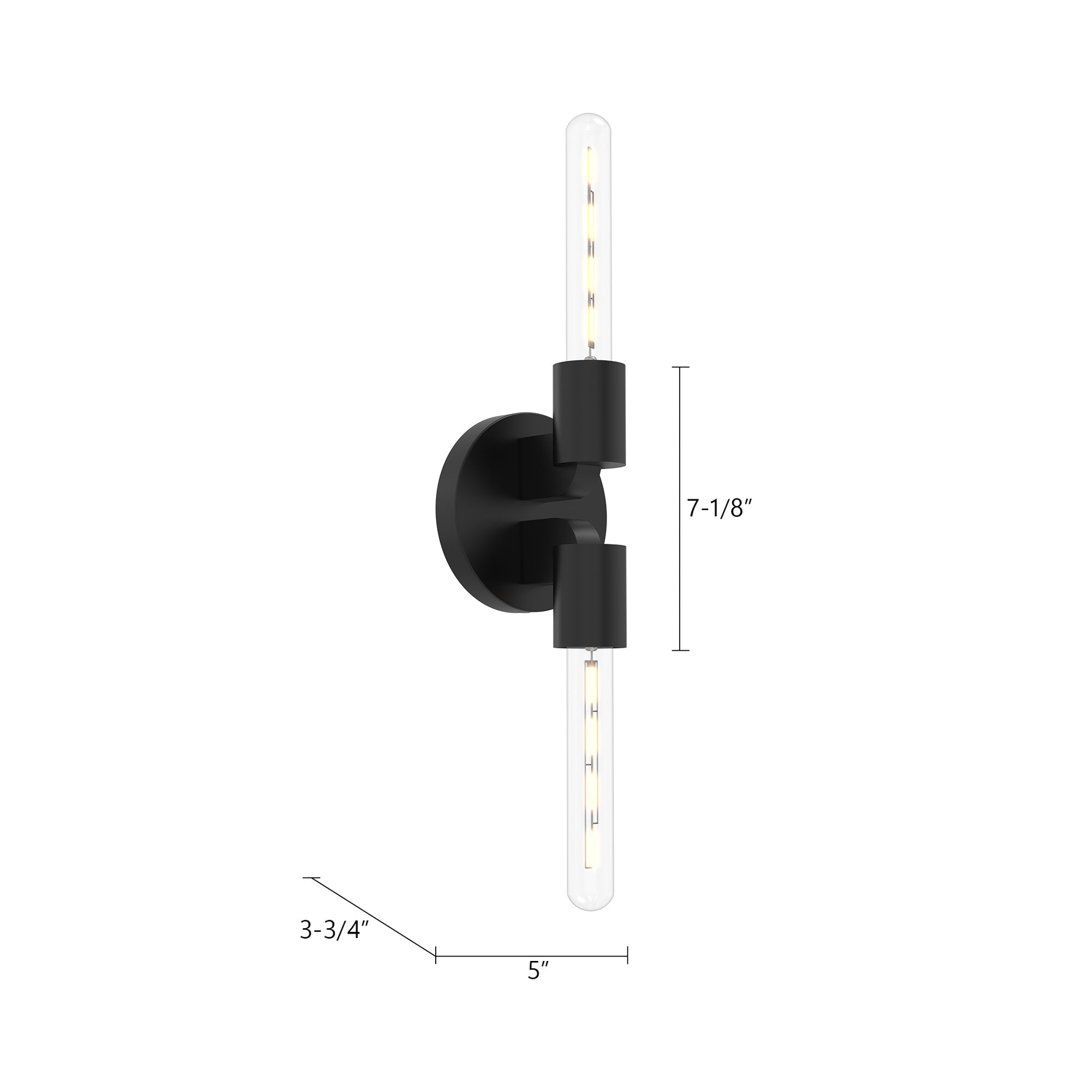 Claire 5-in Wall/Vanity Light