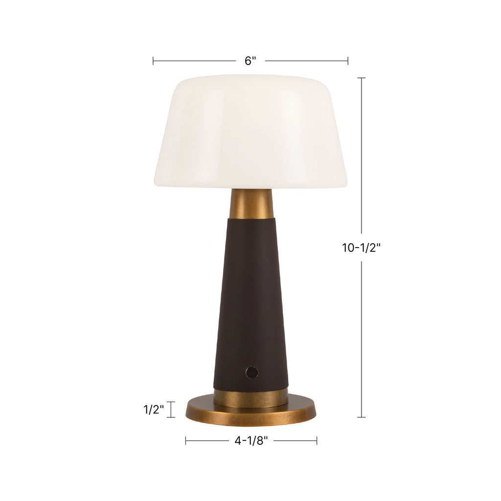 Clemence 6-in Table Lamp