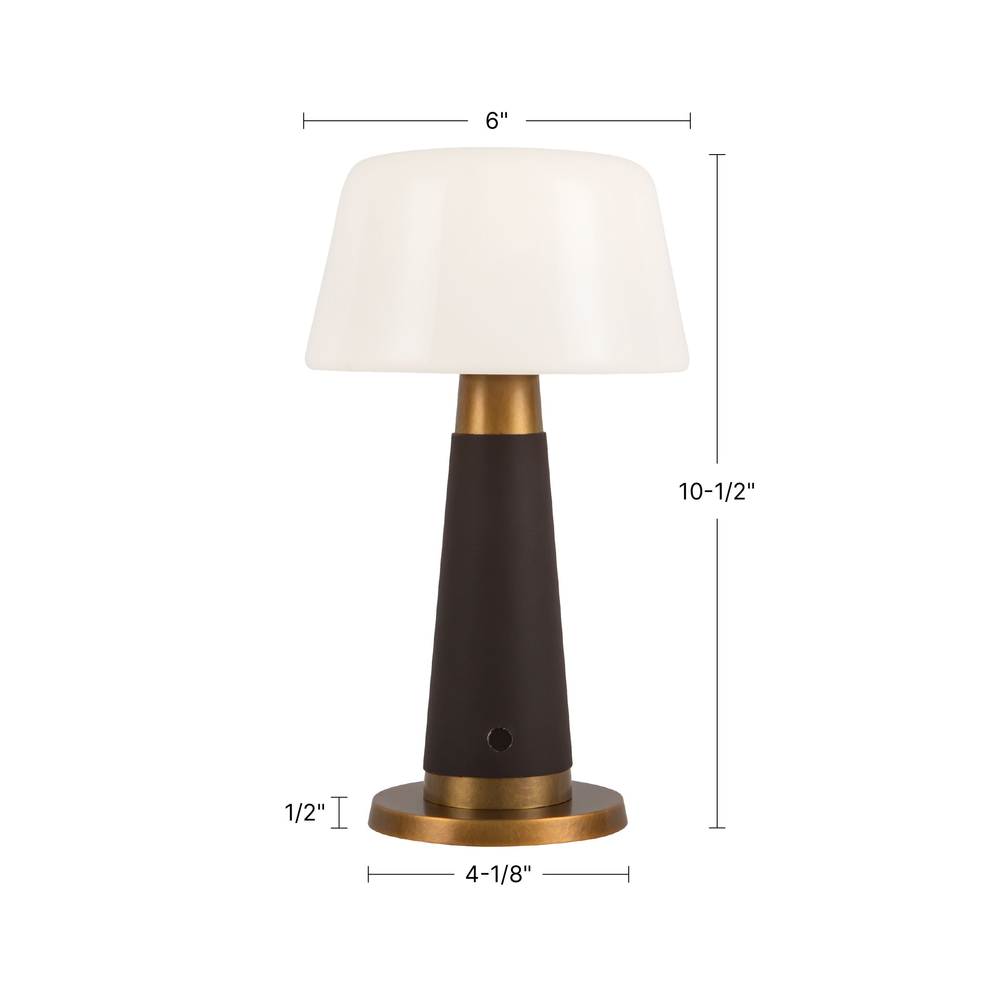Clemence 6-in Table Lamp