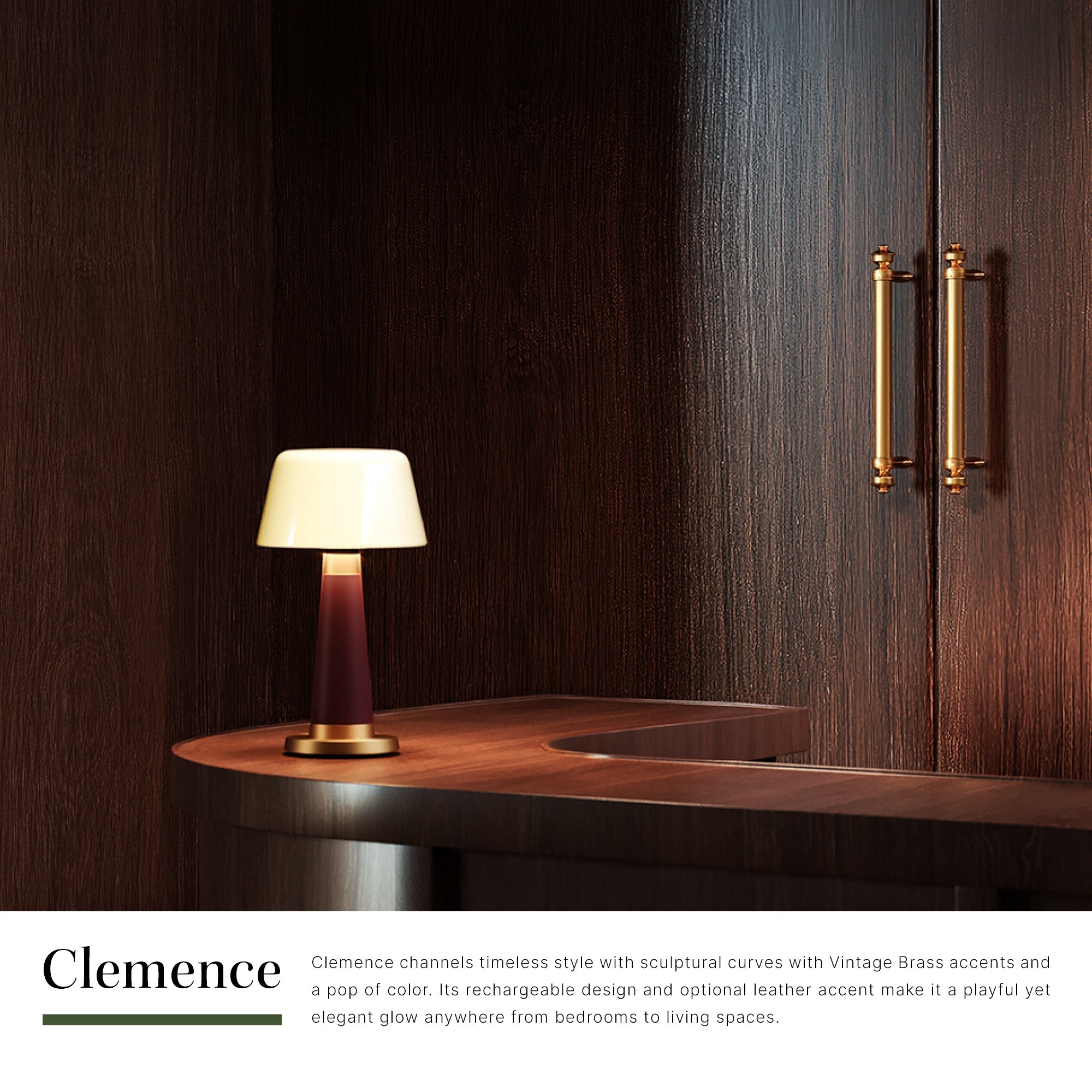 Clemence 6-in Table Lamp