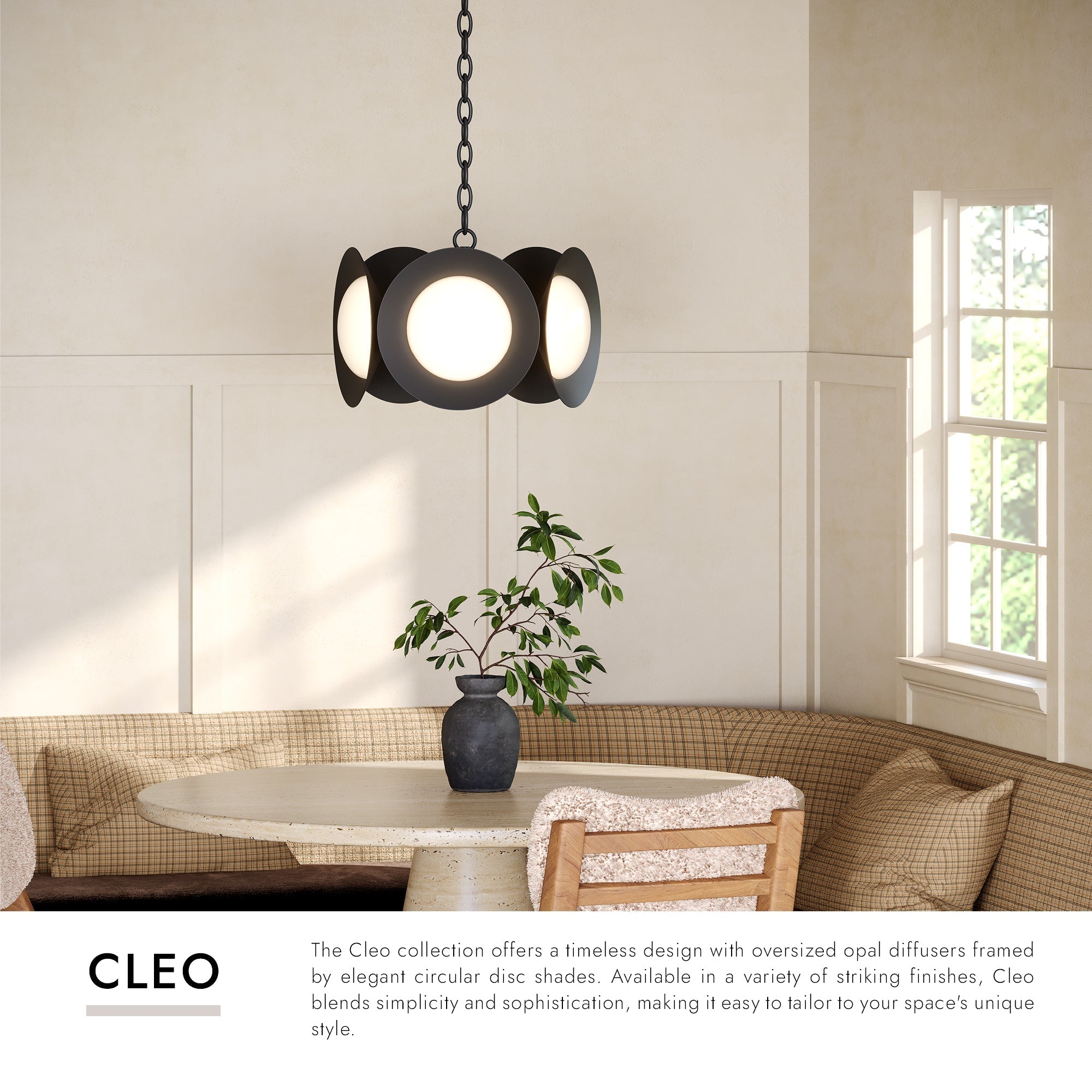 Cleo 16-in Chandelier