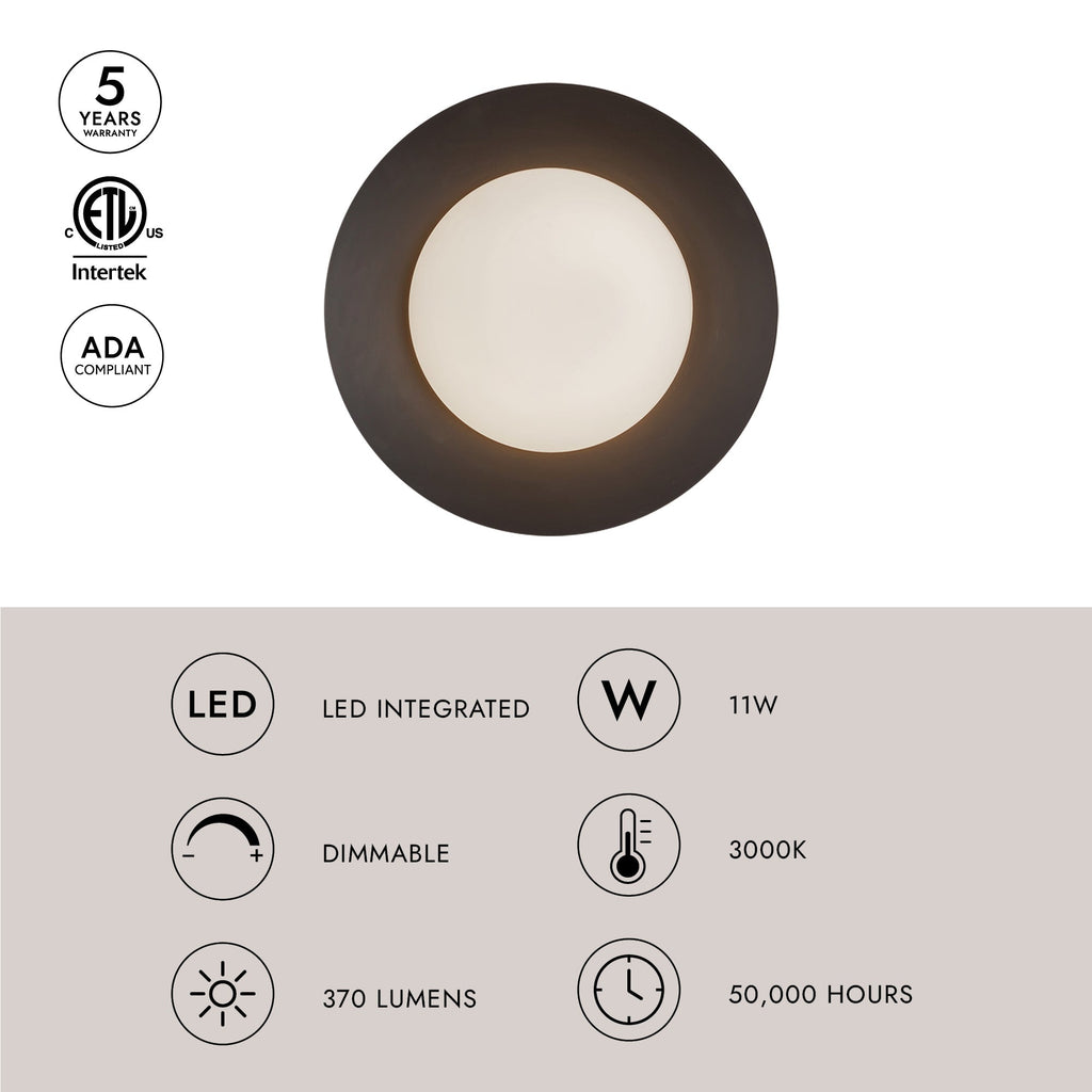 Cleo 9-inch Wall Sconce