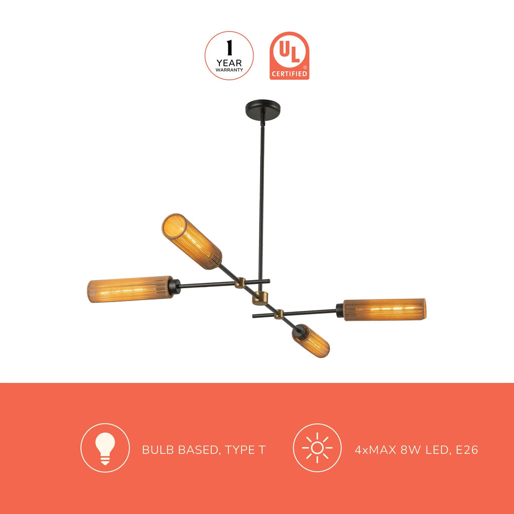 Colby 52-in Linear Pendant