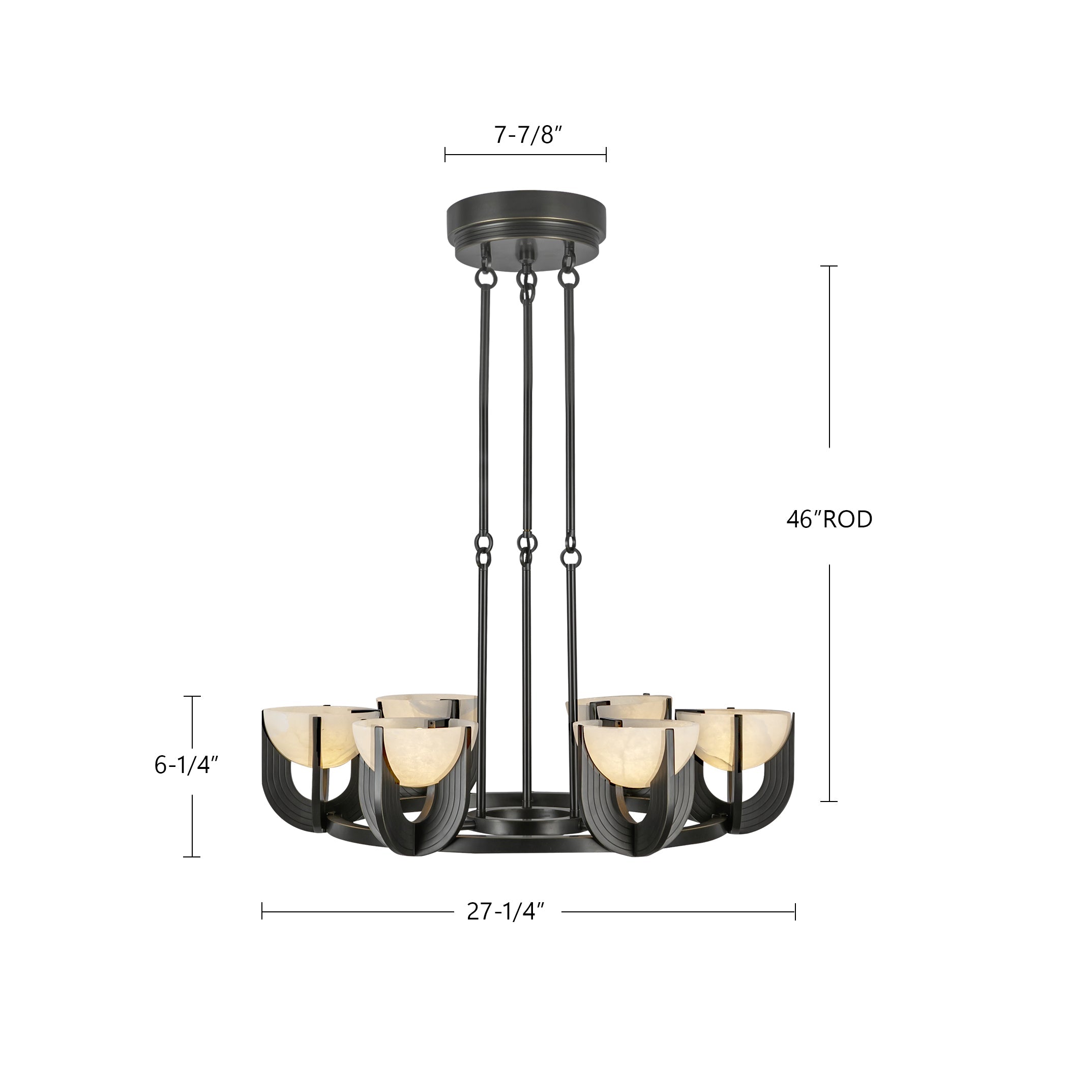 Colette 27-inch Chandelier