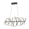 Collide 44-in Chandelier — Black