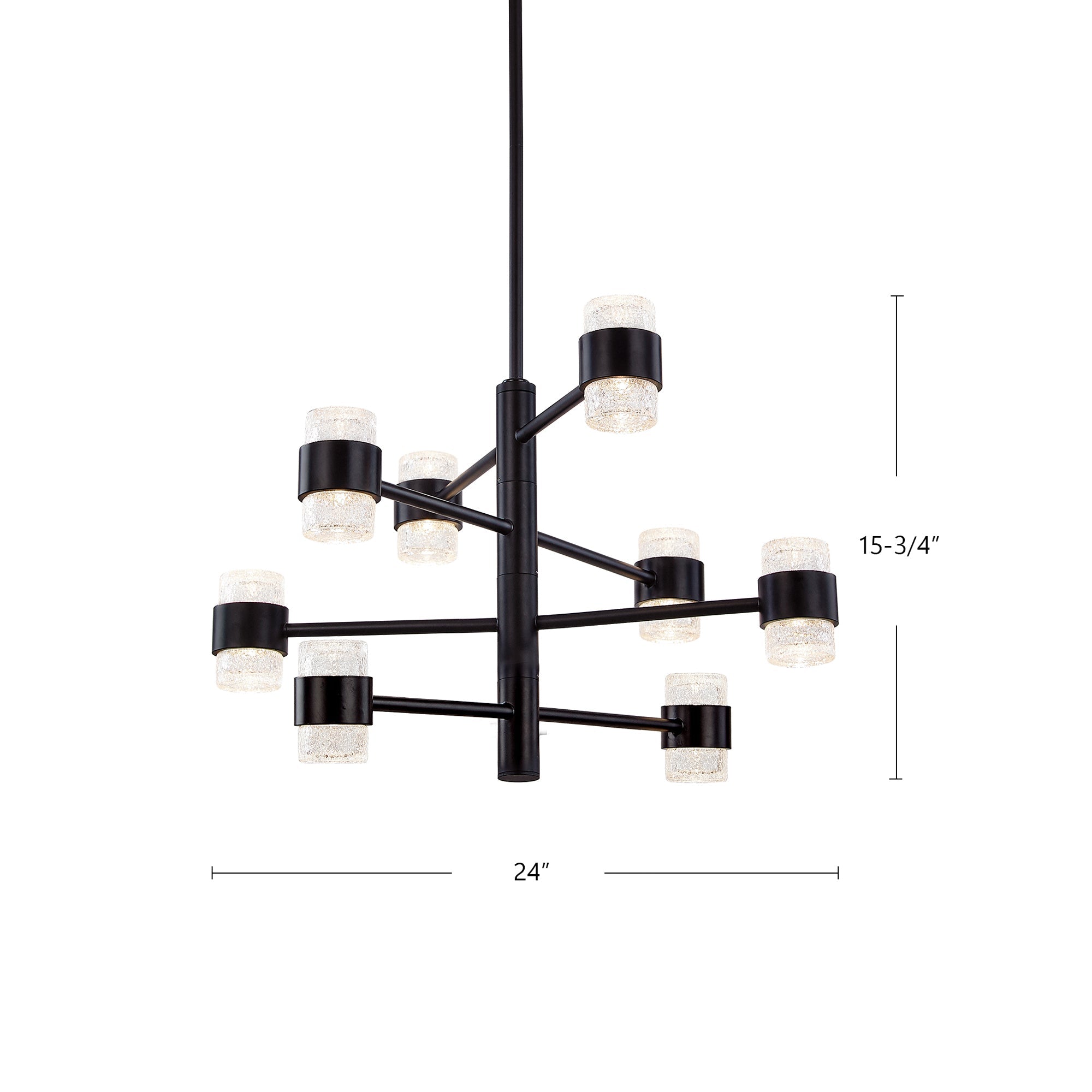 Copenhagen 24-in 4 Layer Exterior Pendant