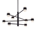 Copenhagen 24-in 4 Layer Exterior Pendant — Black [Universal Voltage]