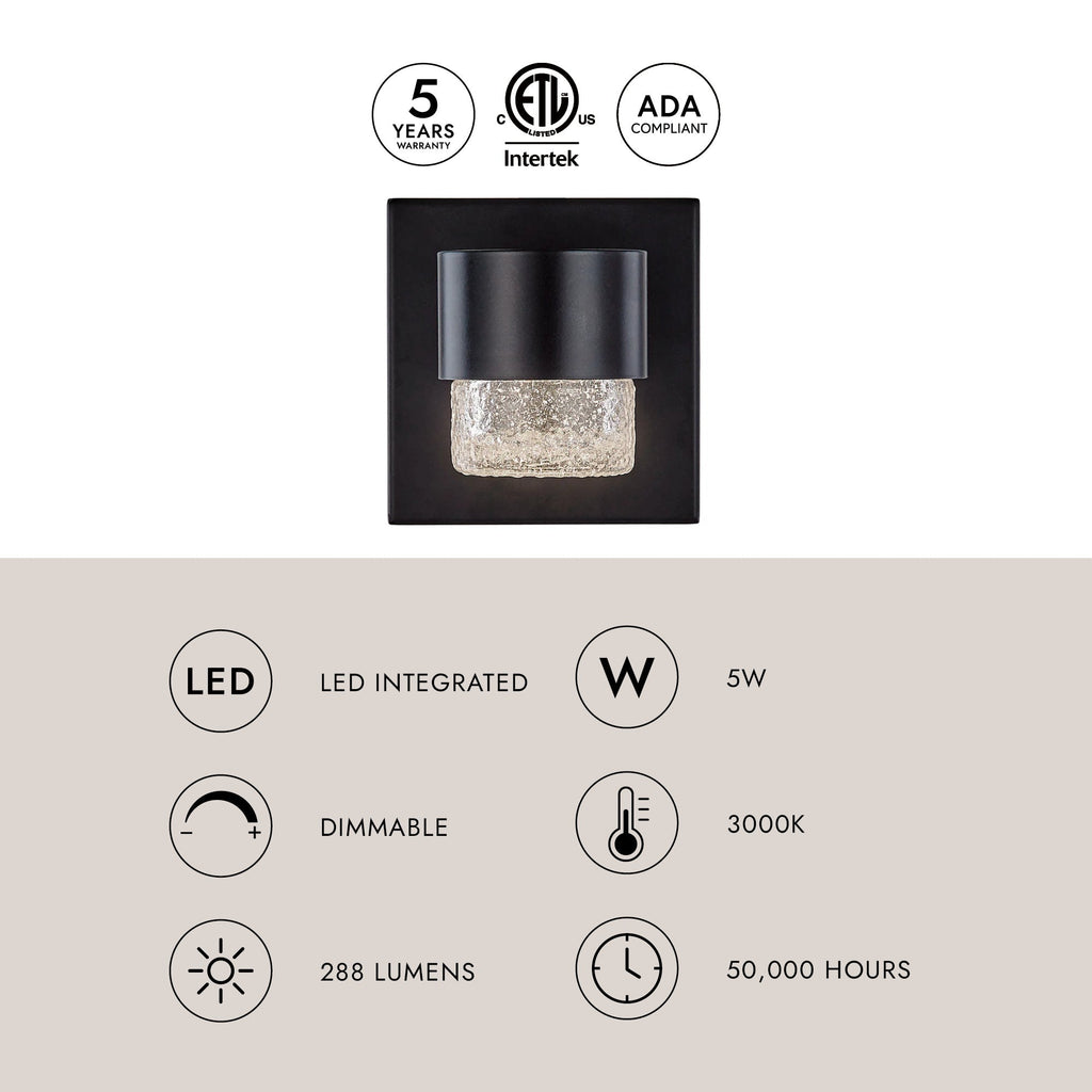 Copenhagen 5-in Exterior Wall Sconce