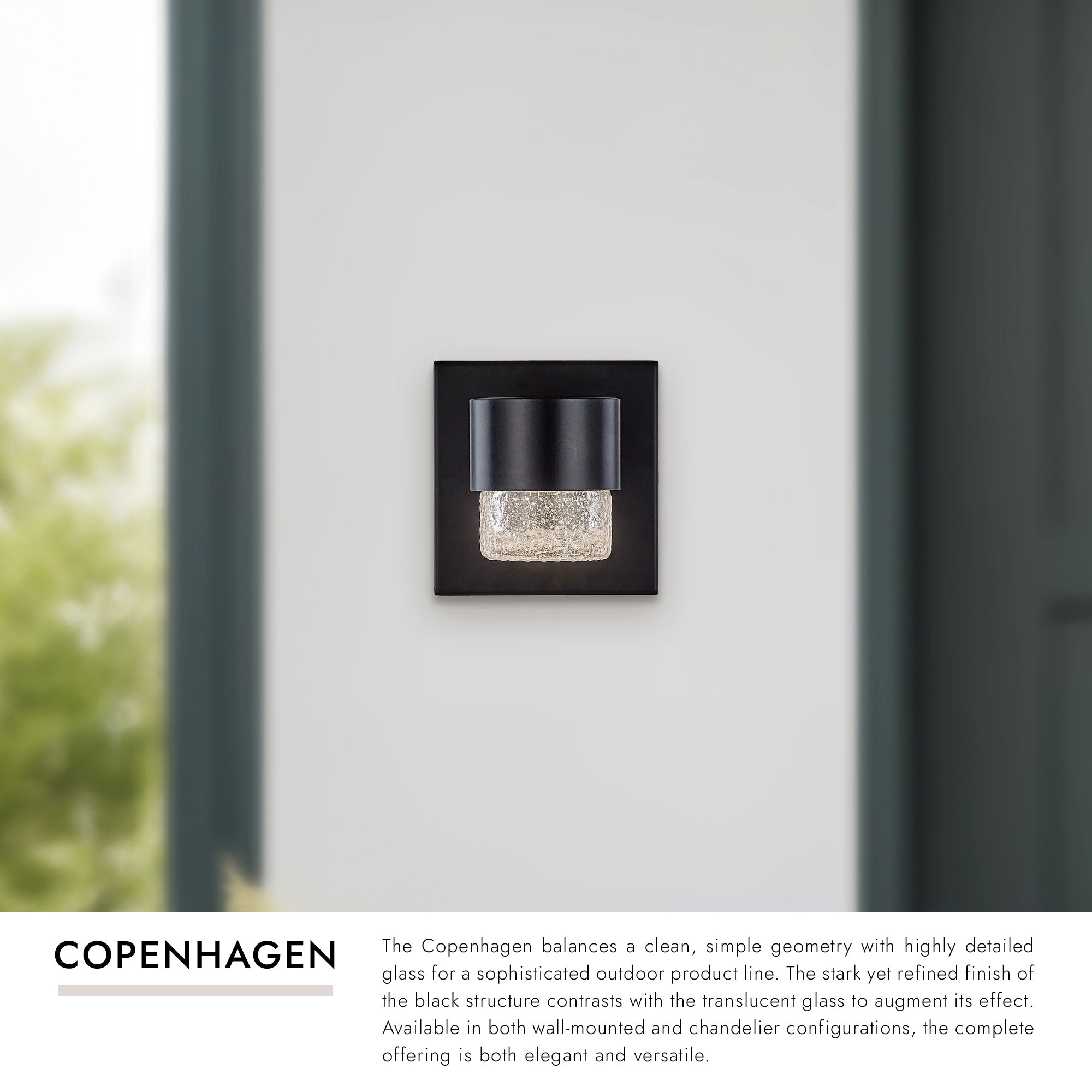 Copenhagen 5-in Exterior Wall Sconce