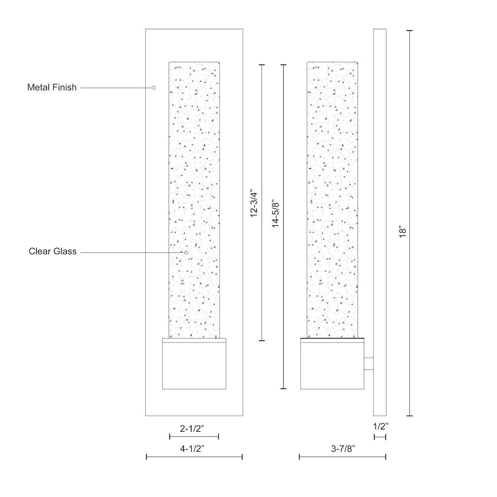 Copenhagen 12-in Exterior Wall Sconce