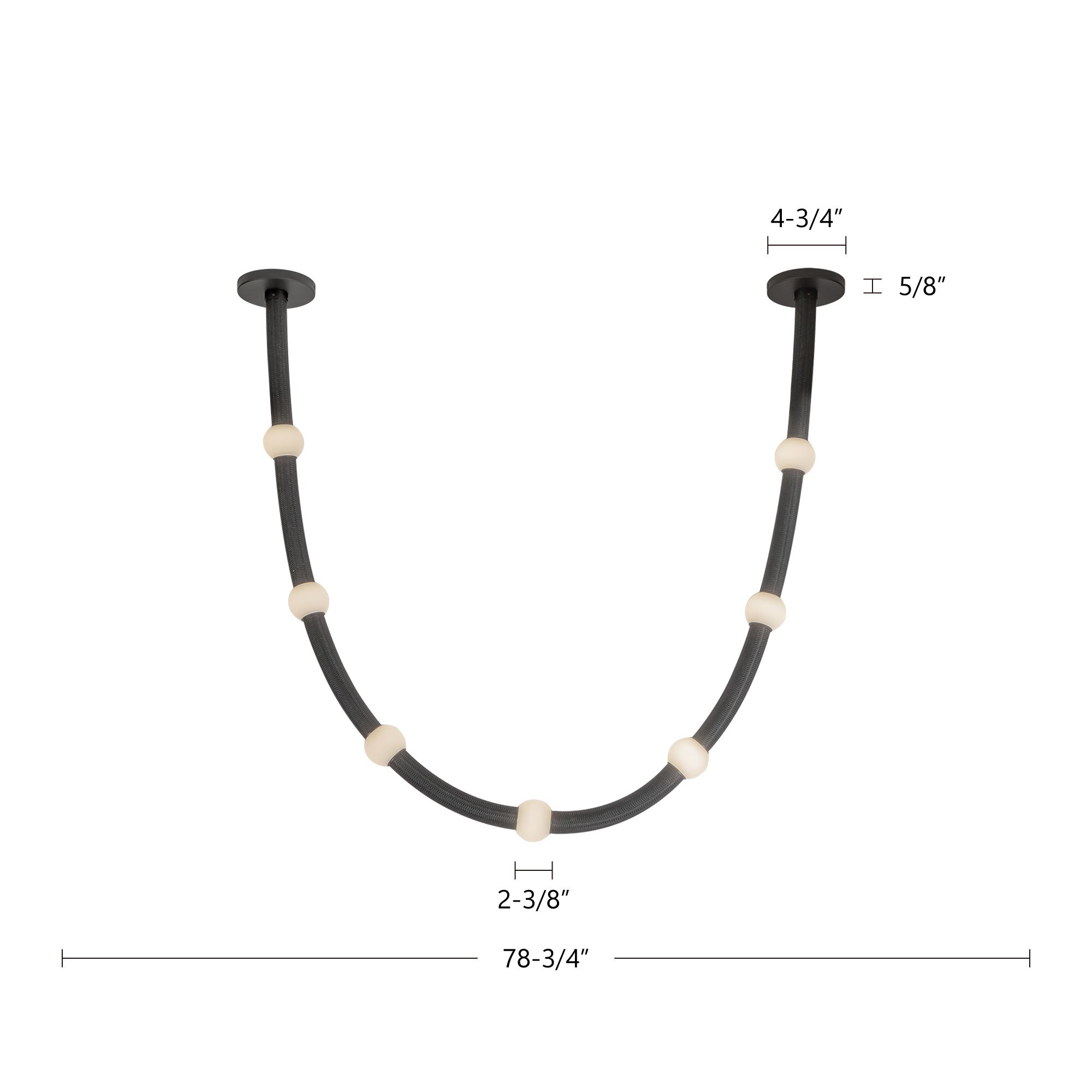 Corda 7-ft Pendant