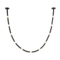 Corda 10-ft Pendant — Black/Opal Glass [Universal Voltage, 0-10 Dimming, and Remote Driver]