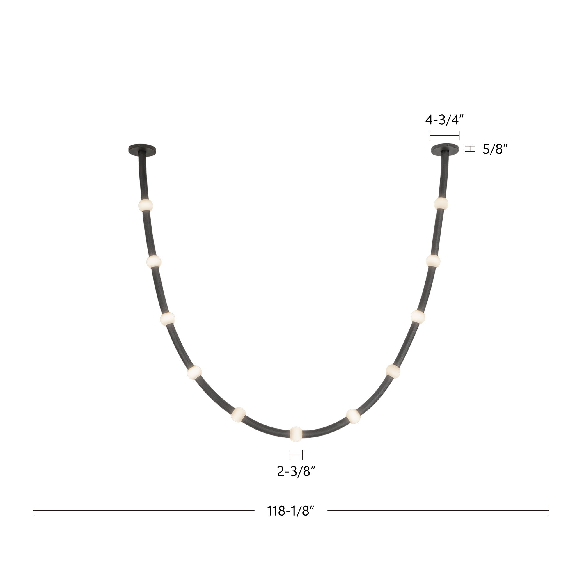 Corda 10-ft Pendant