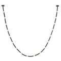 Corda 17-ft Pendant — Black/Opal Glass [Universal Voltage, 0-10 Dimming, and Remote Driver]