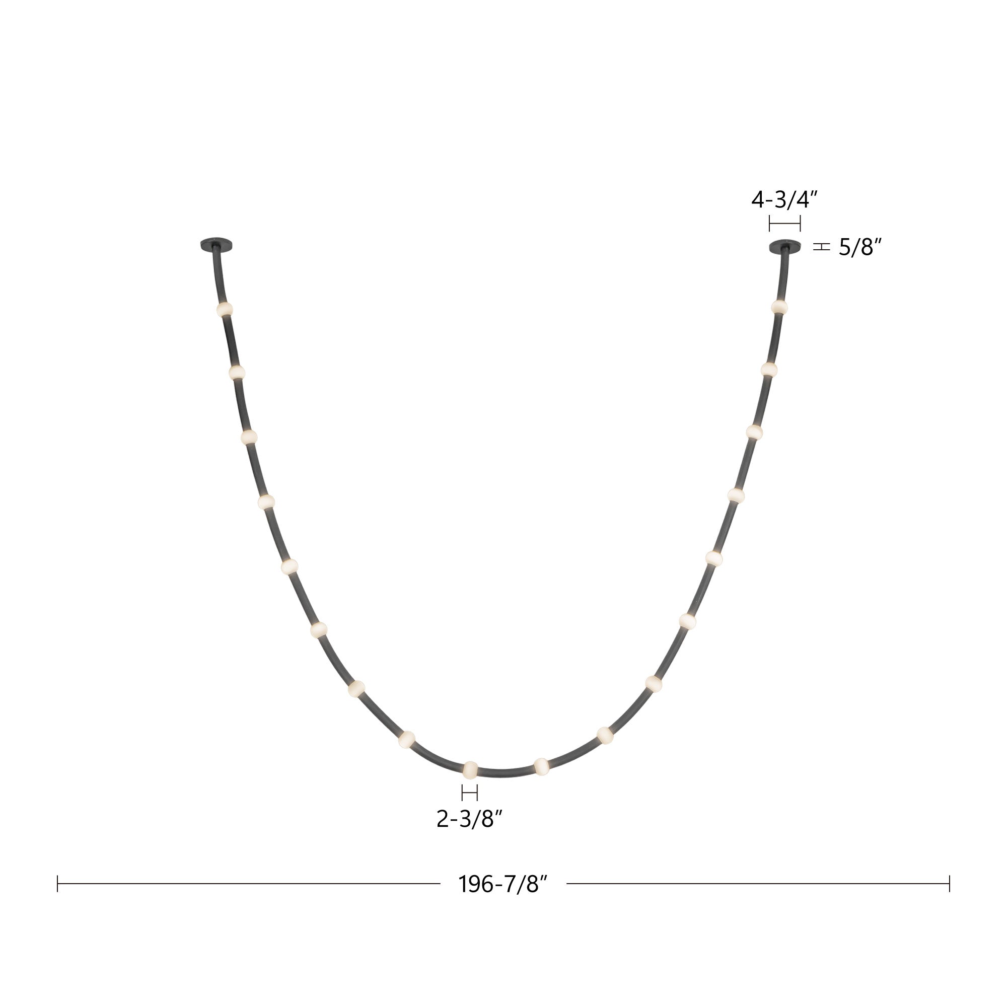 Corda 17-ft Pendant