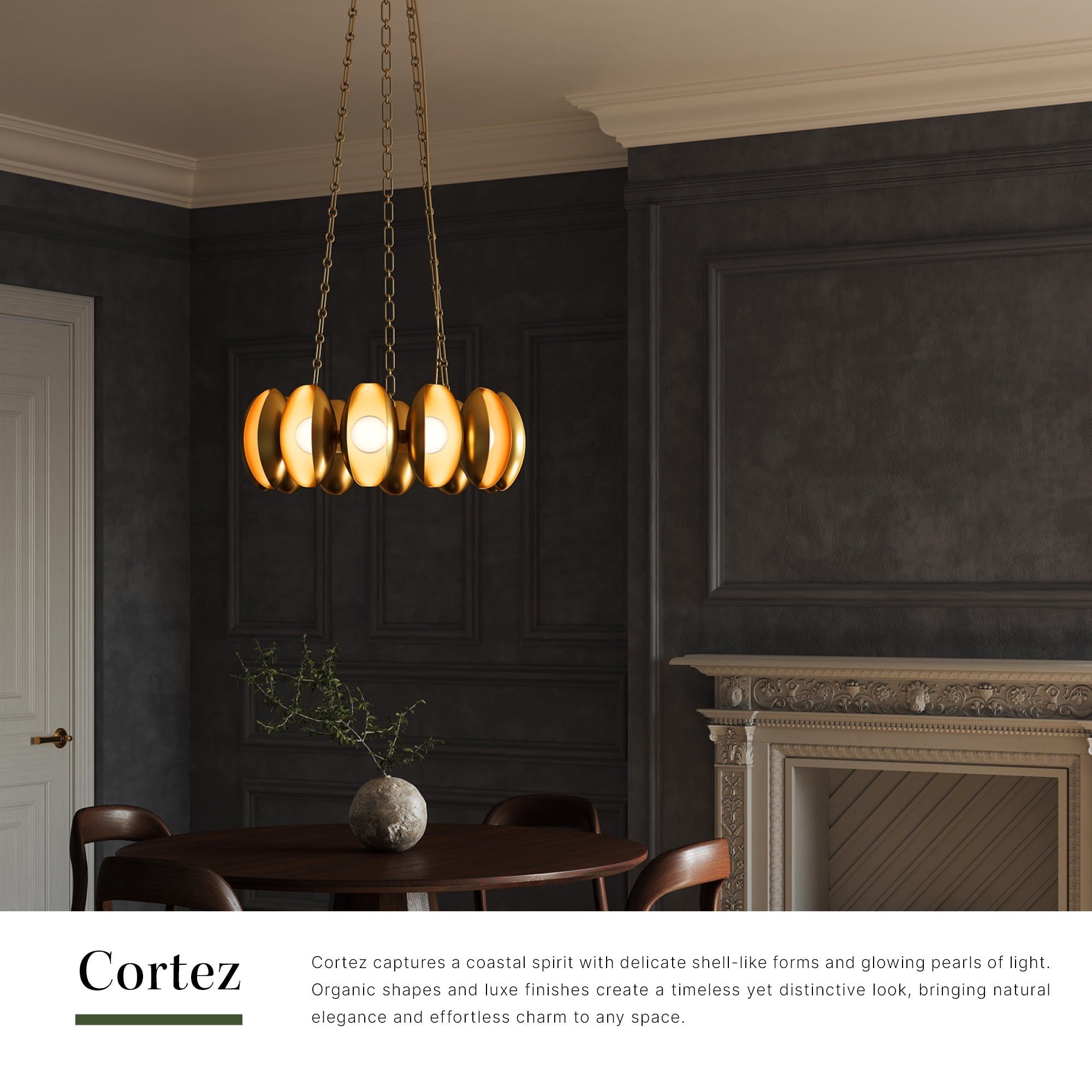 Cortez 25-in Chandelier