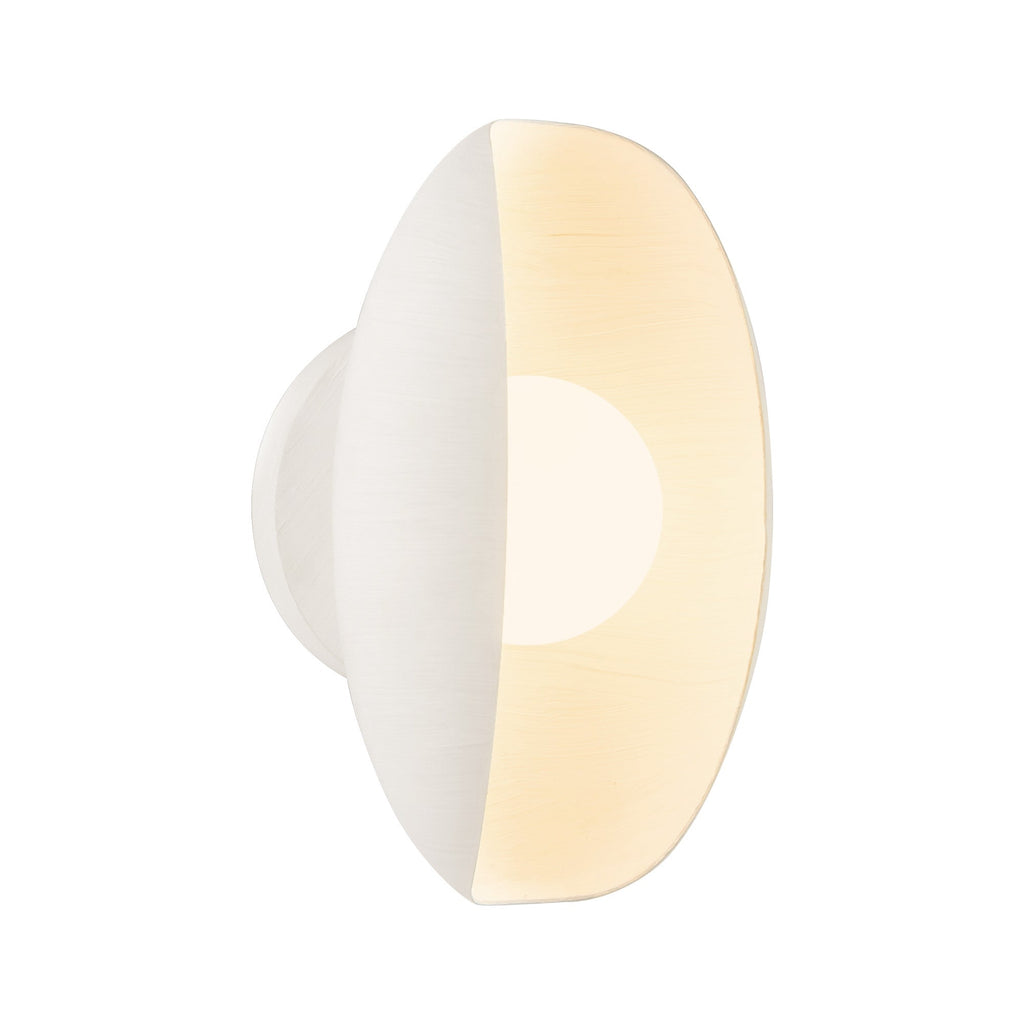 Cortez 5-in Wall/Vanity Light — Antique White