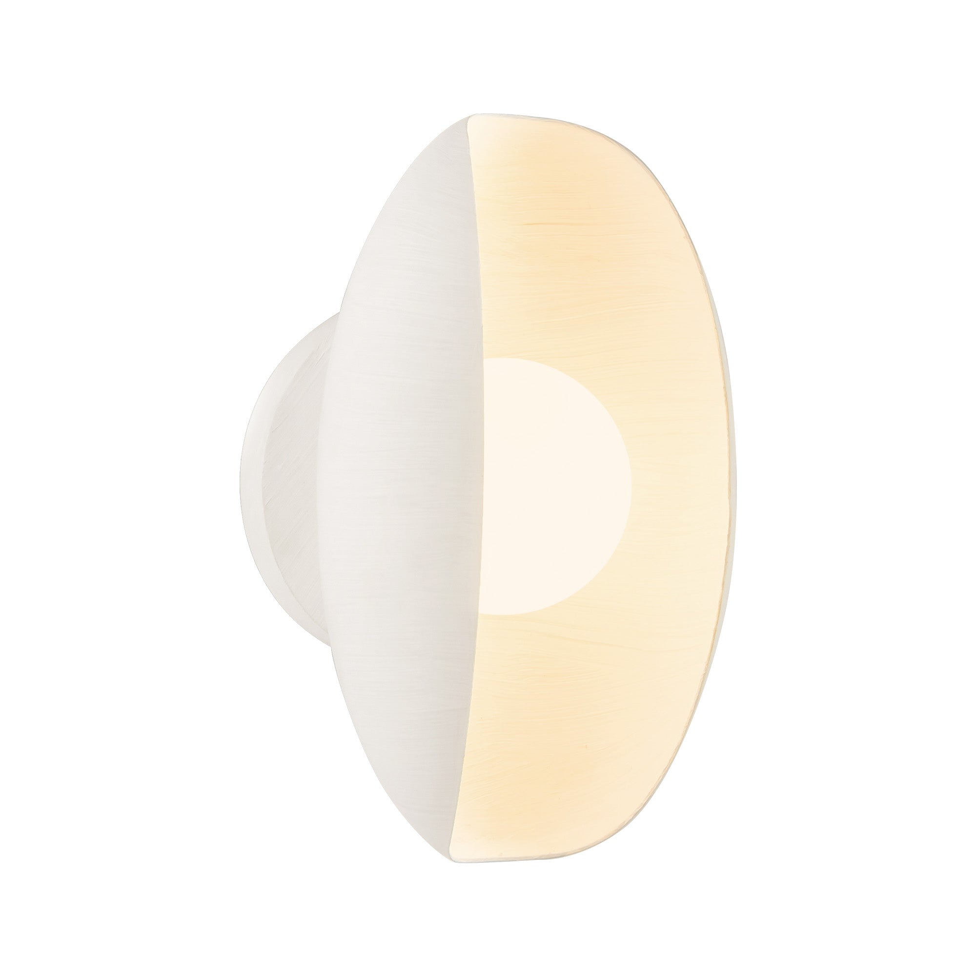 Cortez 5-in Wall/Vanity Light — Antique White