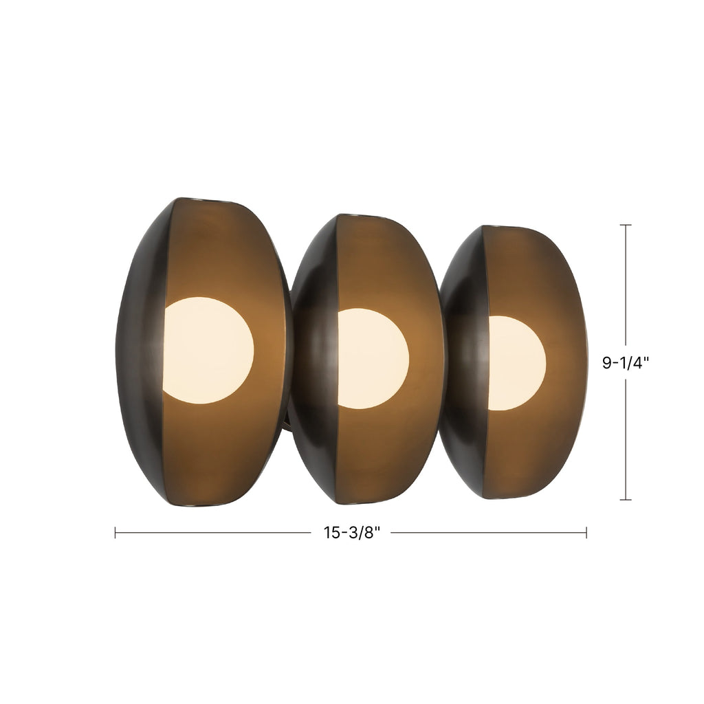 Cortez 15-in Wall/Vanity Light
