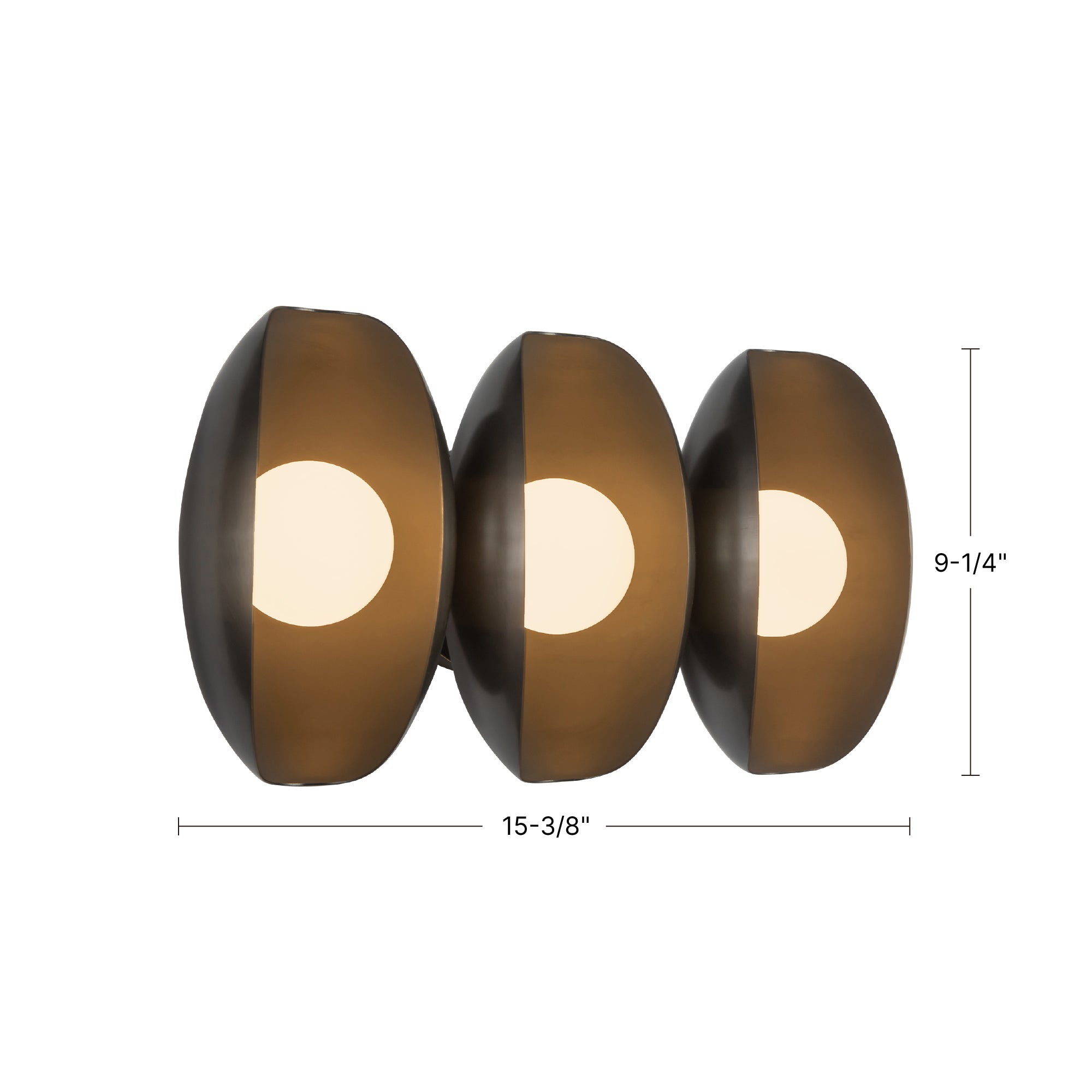 Cortez 15-in Wall/Vanity Light
