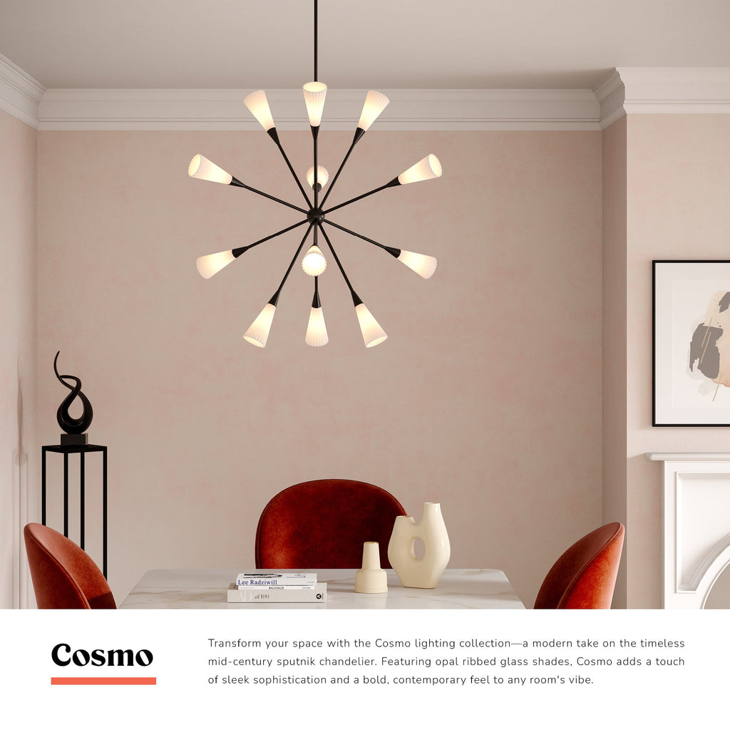 Cosmo 39-in Chandelier