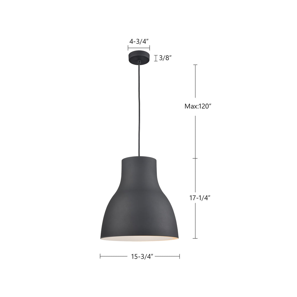 Cradle 16-in Pendant