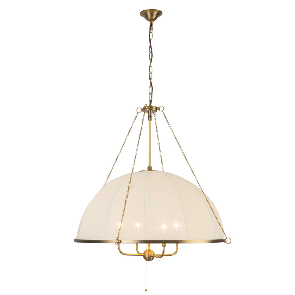 Crosby 33-in Chandelier — Brushed Gold