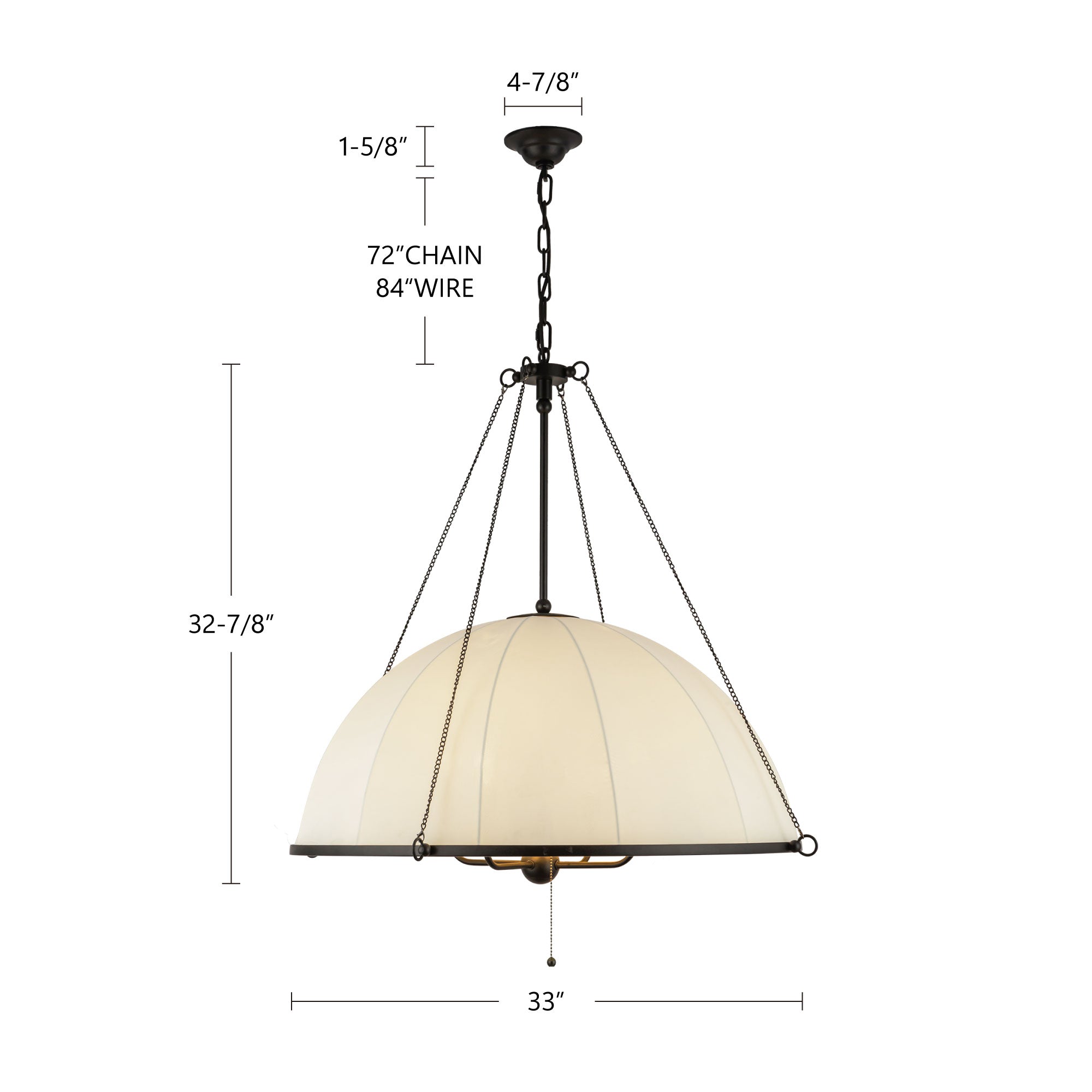 Crosby 33-in Chandelier