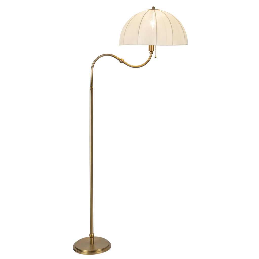 Crosby 68-in Floor Lamp — Brushed Gold