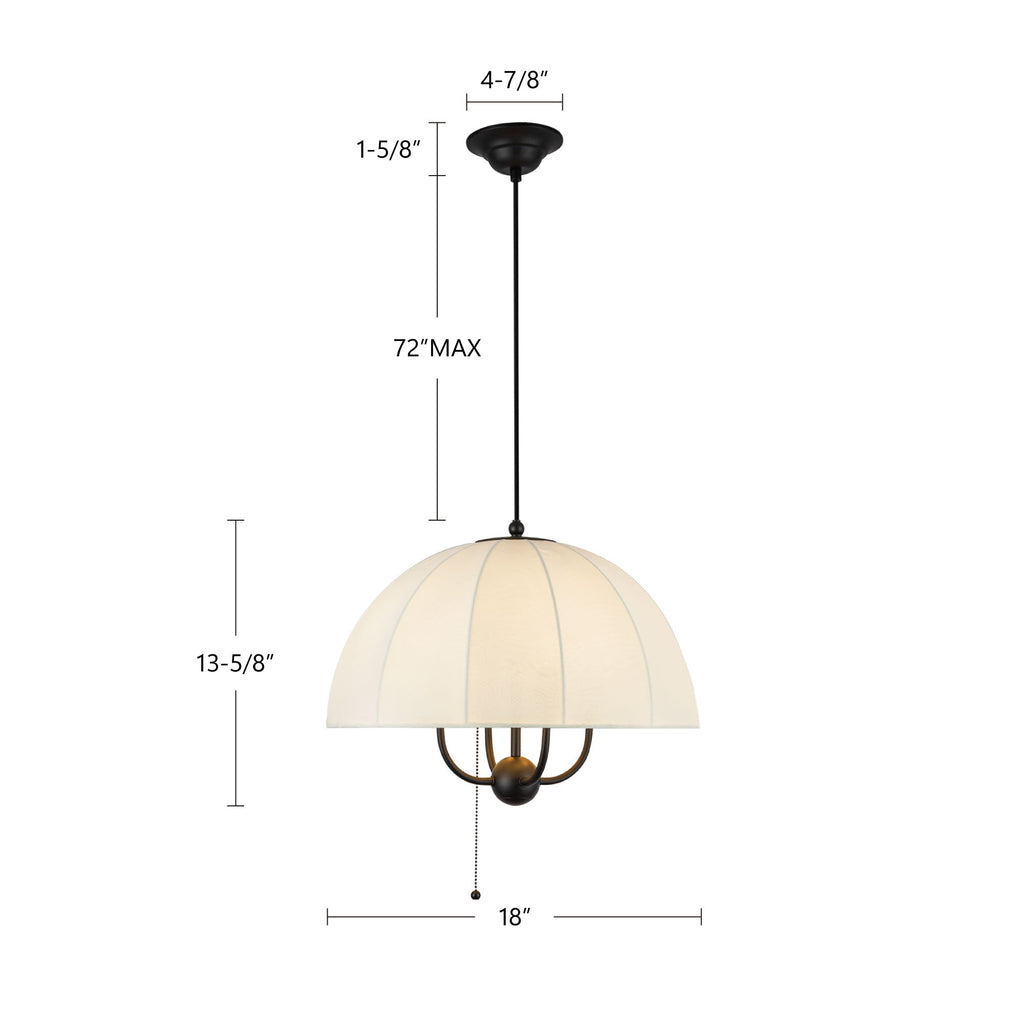 Crosby 18-in Pendant