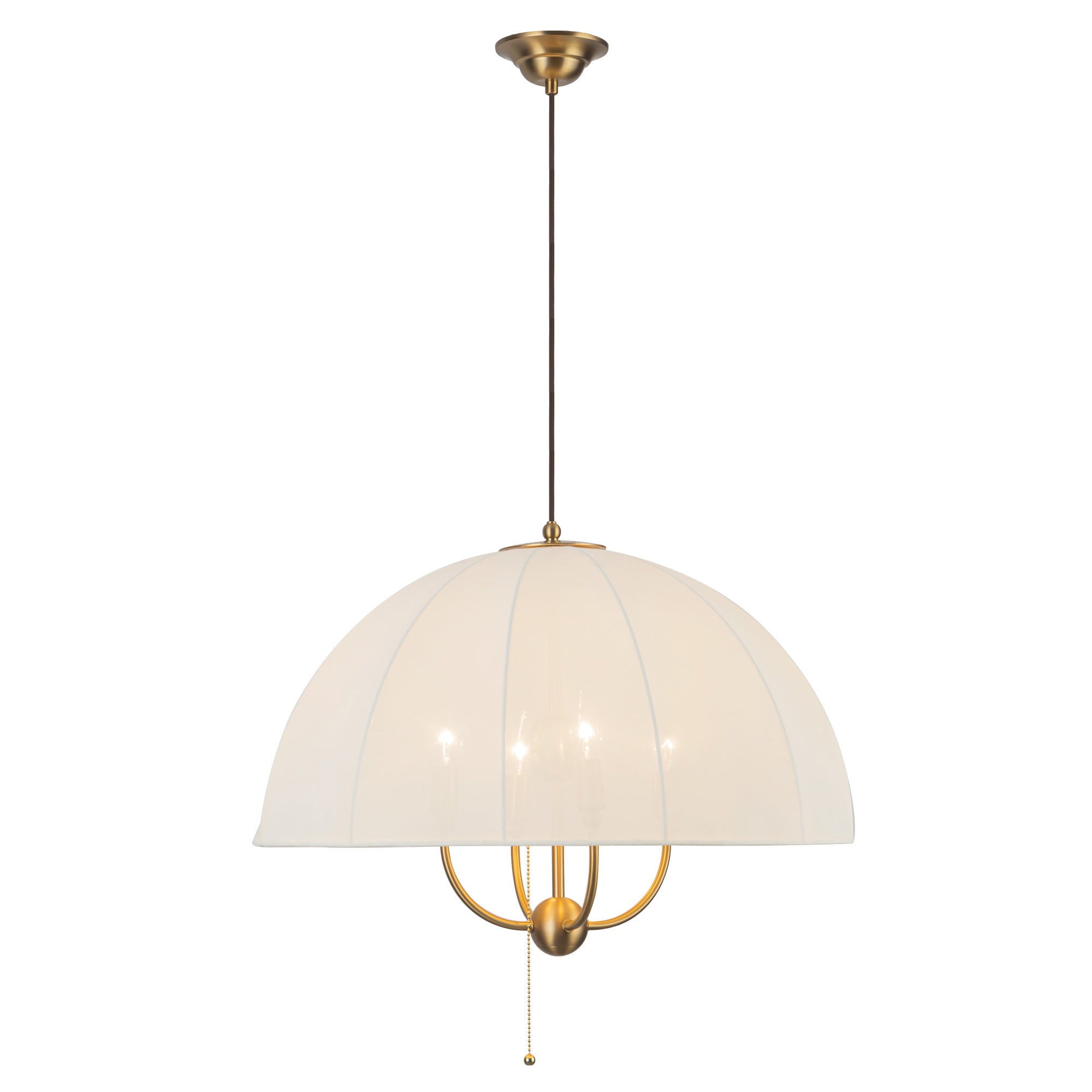 Crosby 24-in Pendant — Brushed Gold