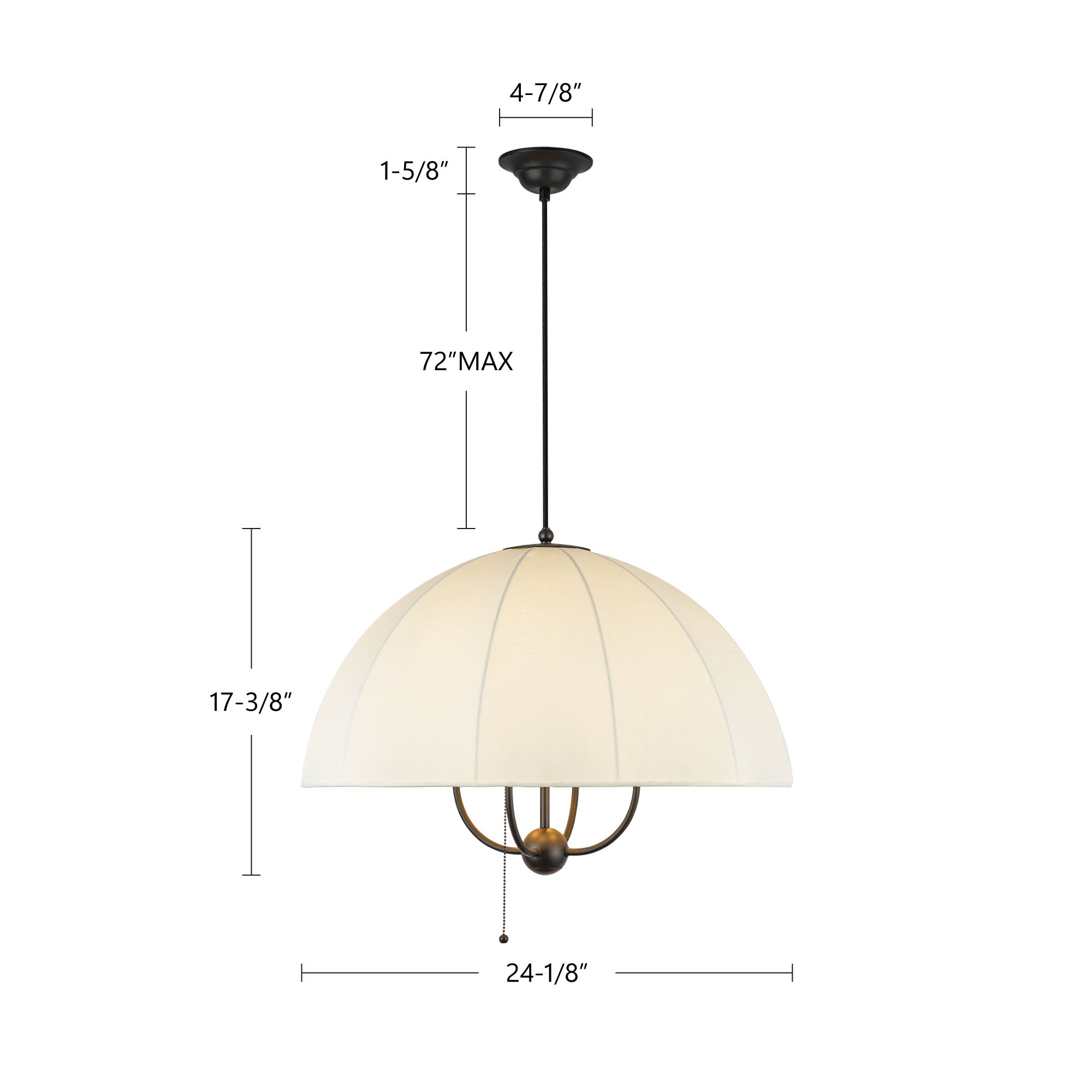 Crosby 24-in Pendant