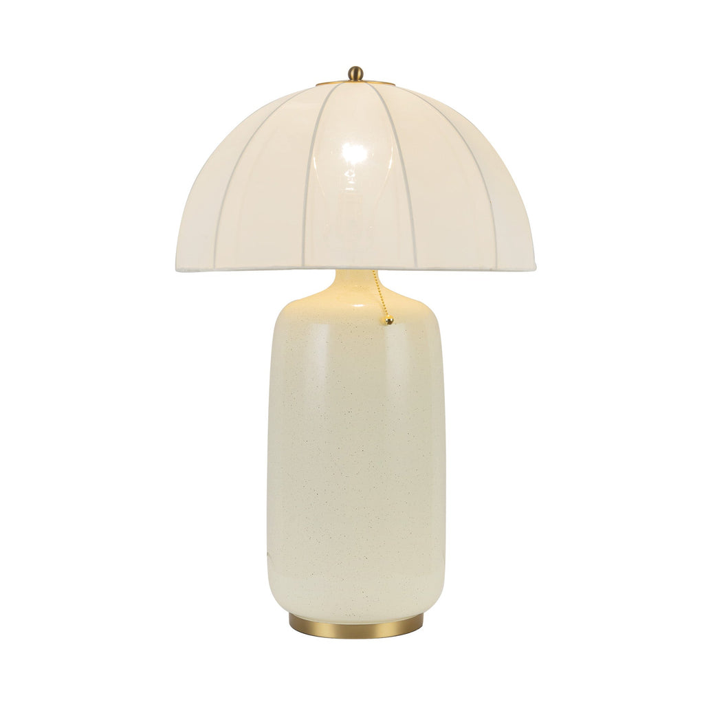 Crosby 18-in Table Lamp — Brushed Gold