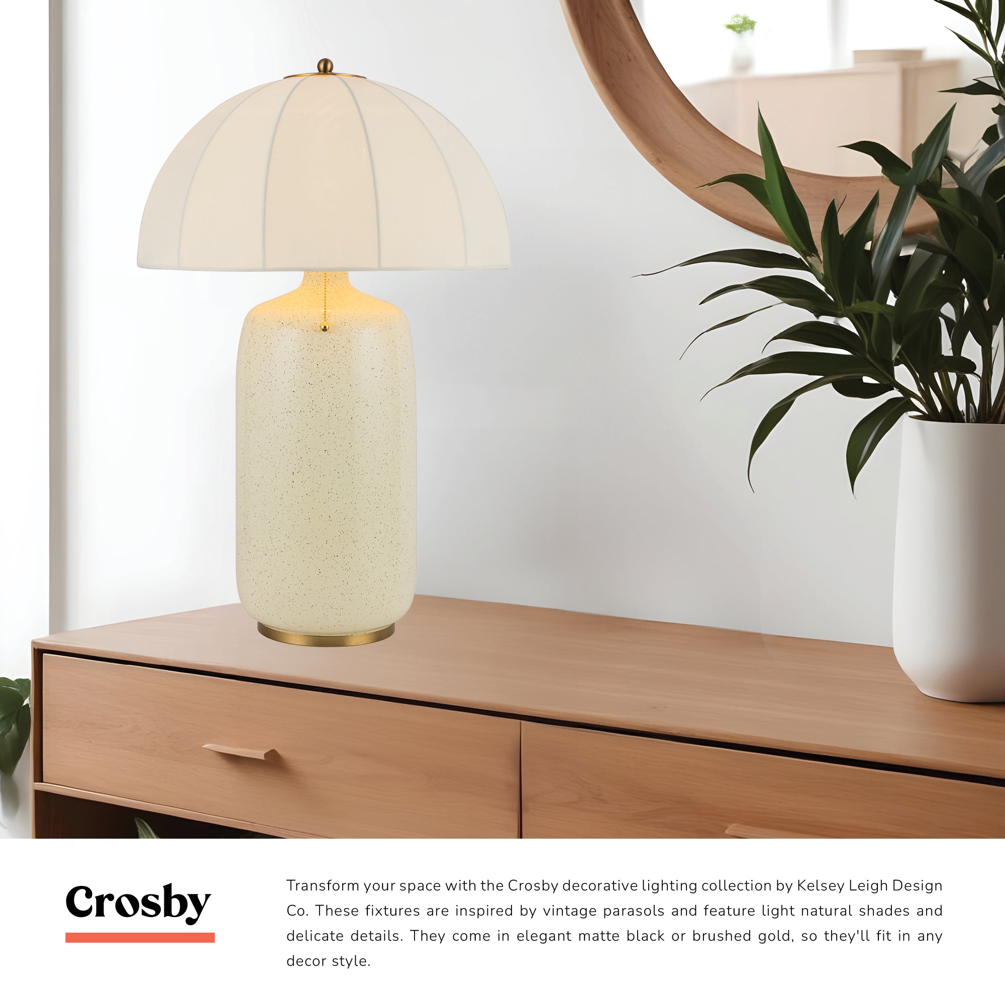 Crosby 18-in Table Lamp