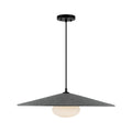 Cruz 24-in Pendant — Felt - Gray