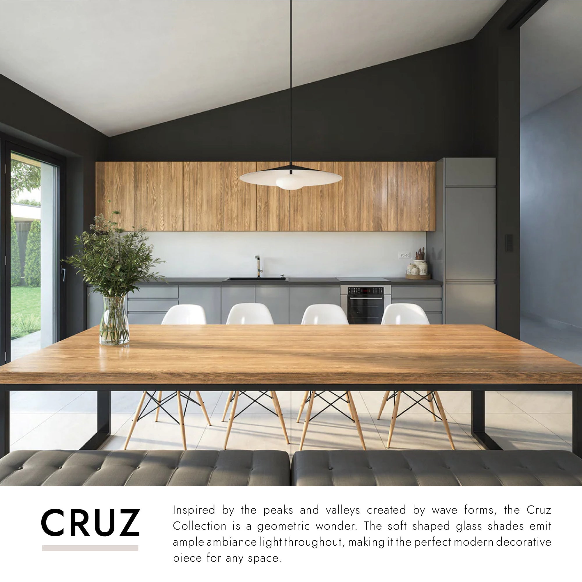 Cruz 24-in Pendant