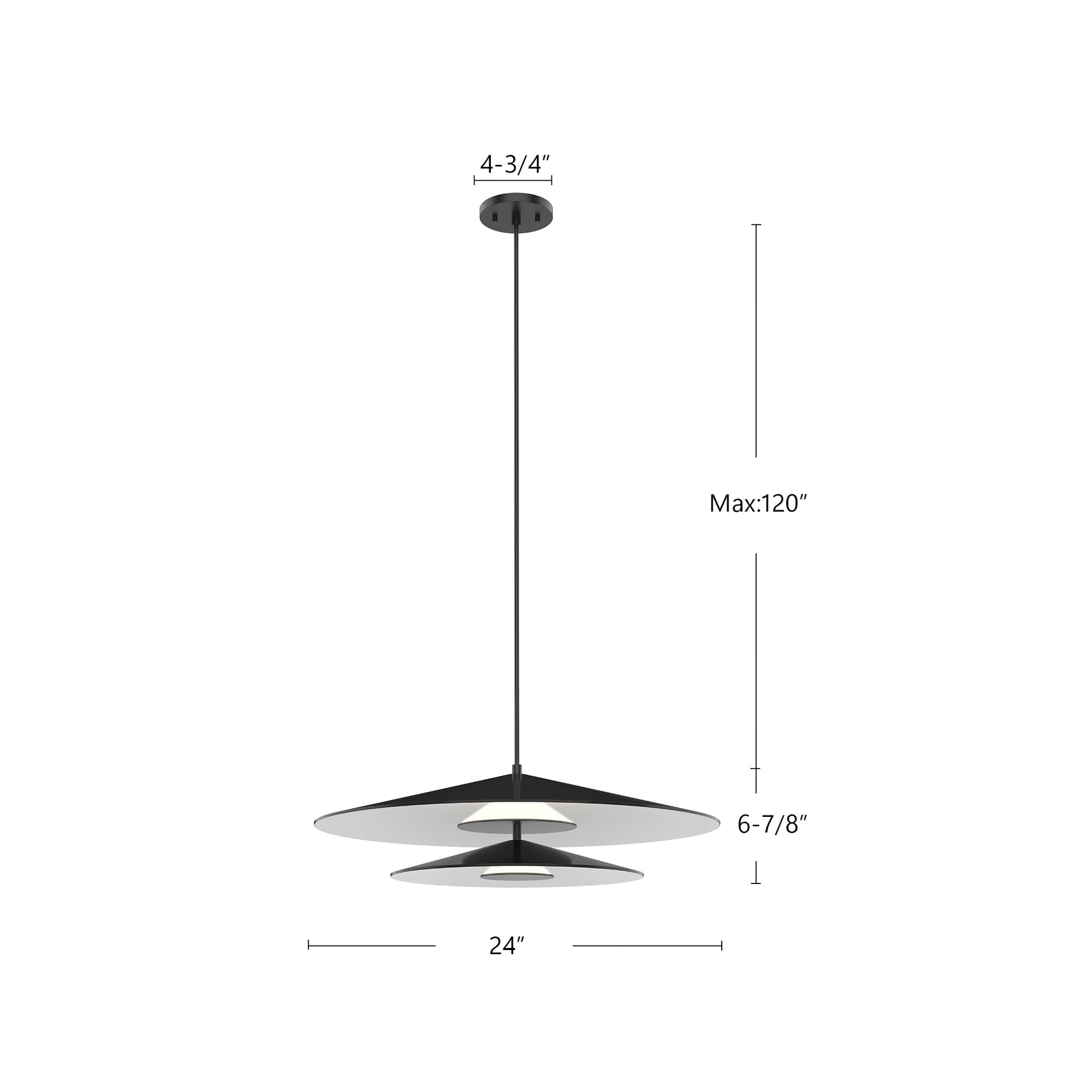 Cruz 24-in Pendant