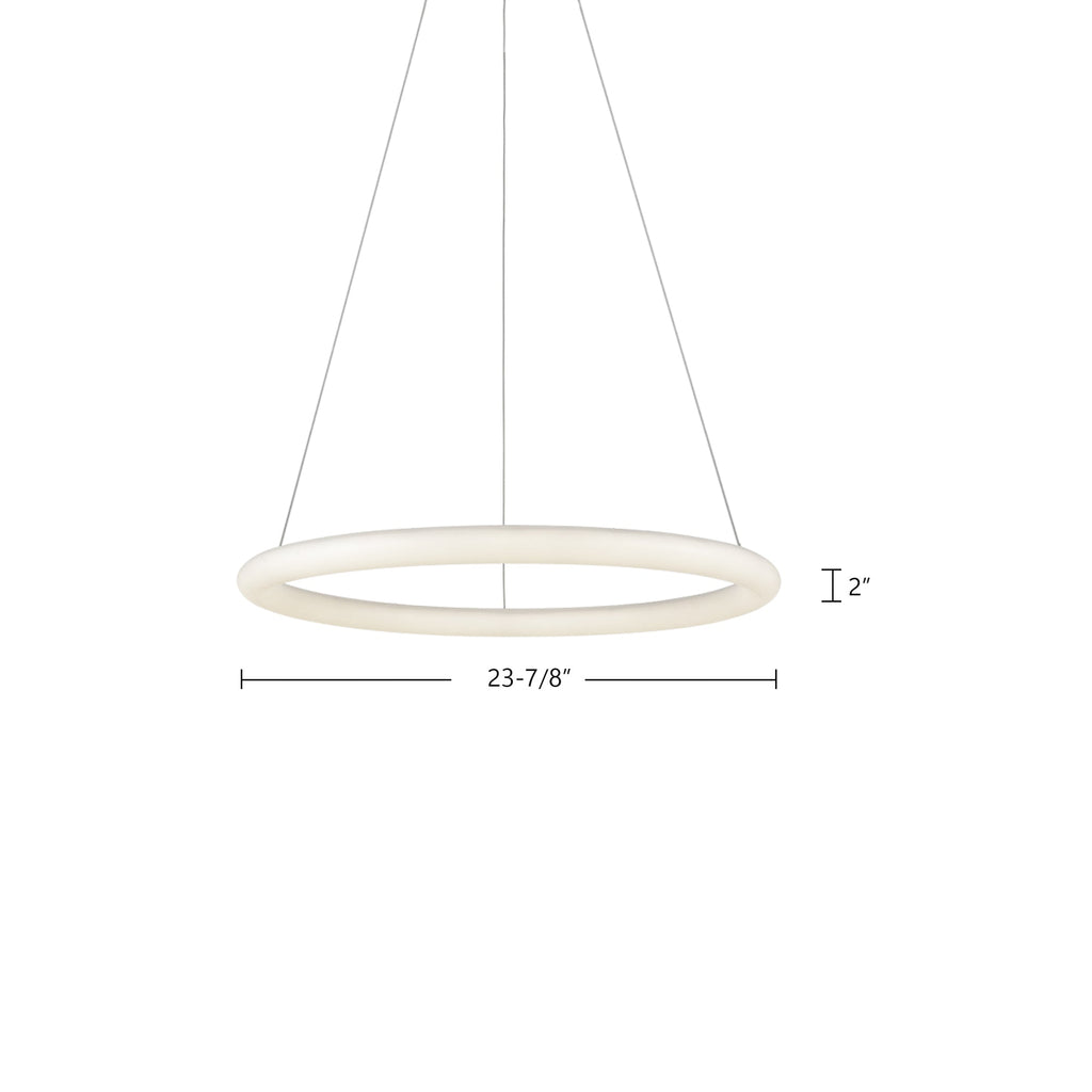 Cumulus Minor 24-in Pendant