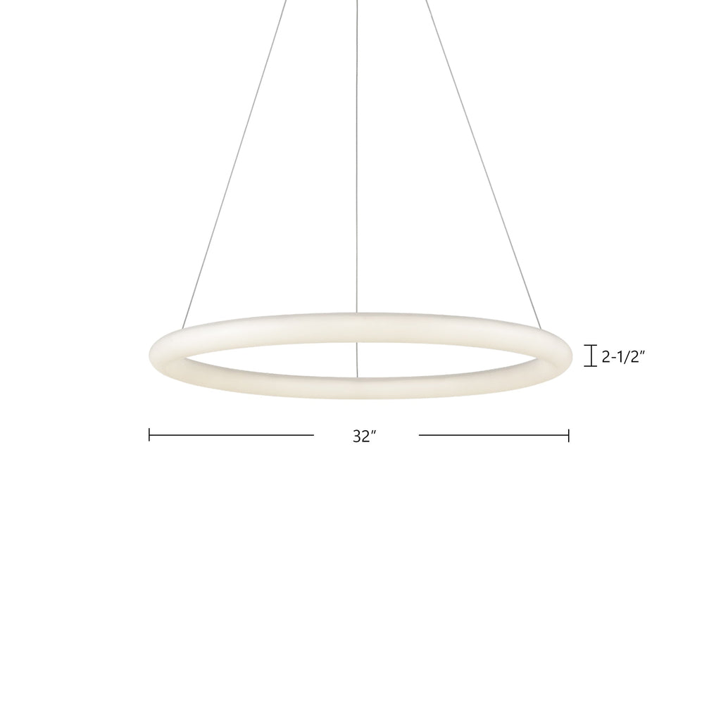 Cumulus Minor 32-in Pendant