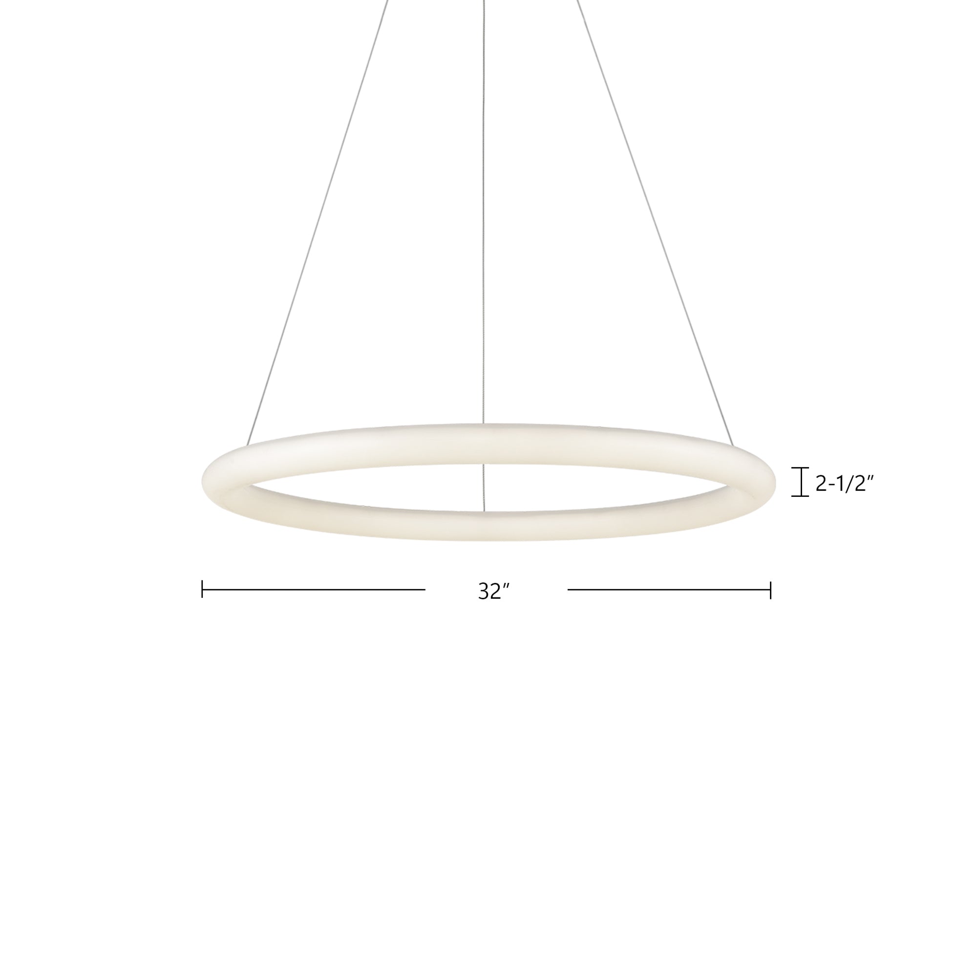 Cumulus Minor 32-in Pendant