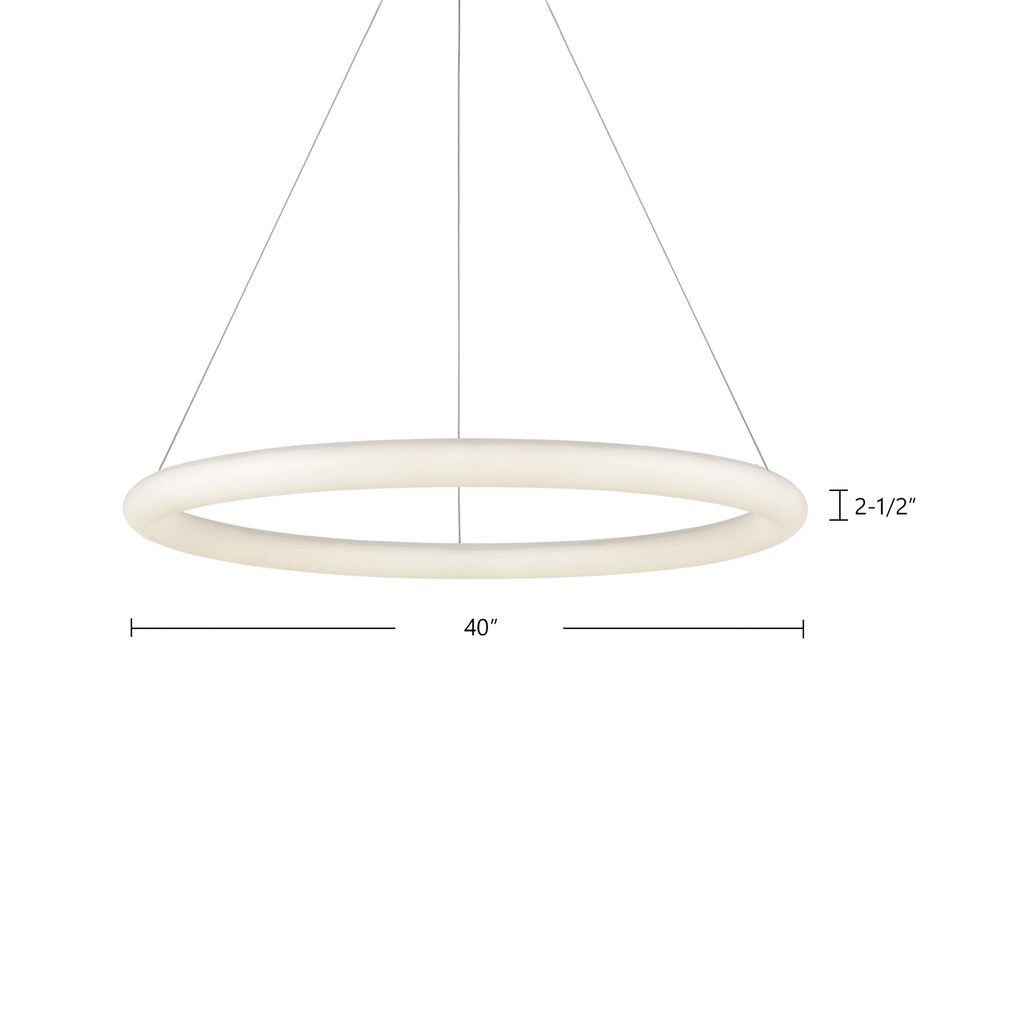 Cumulus Minor 40-in Pendant